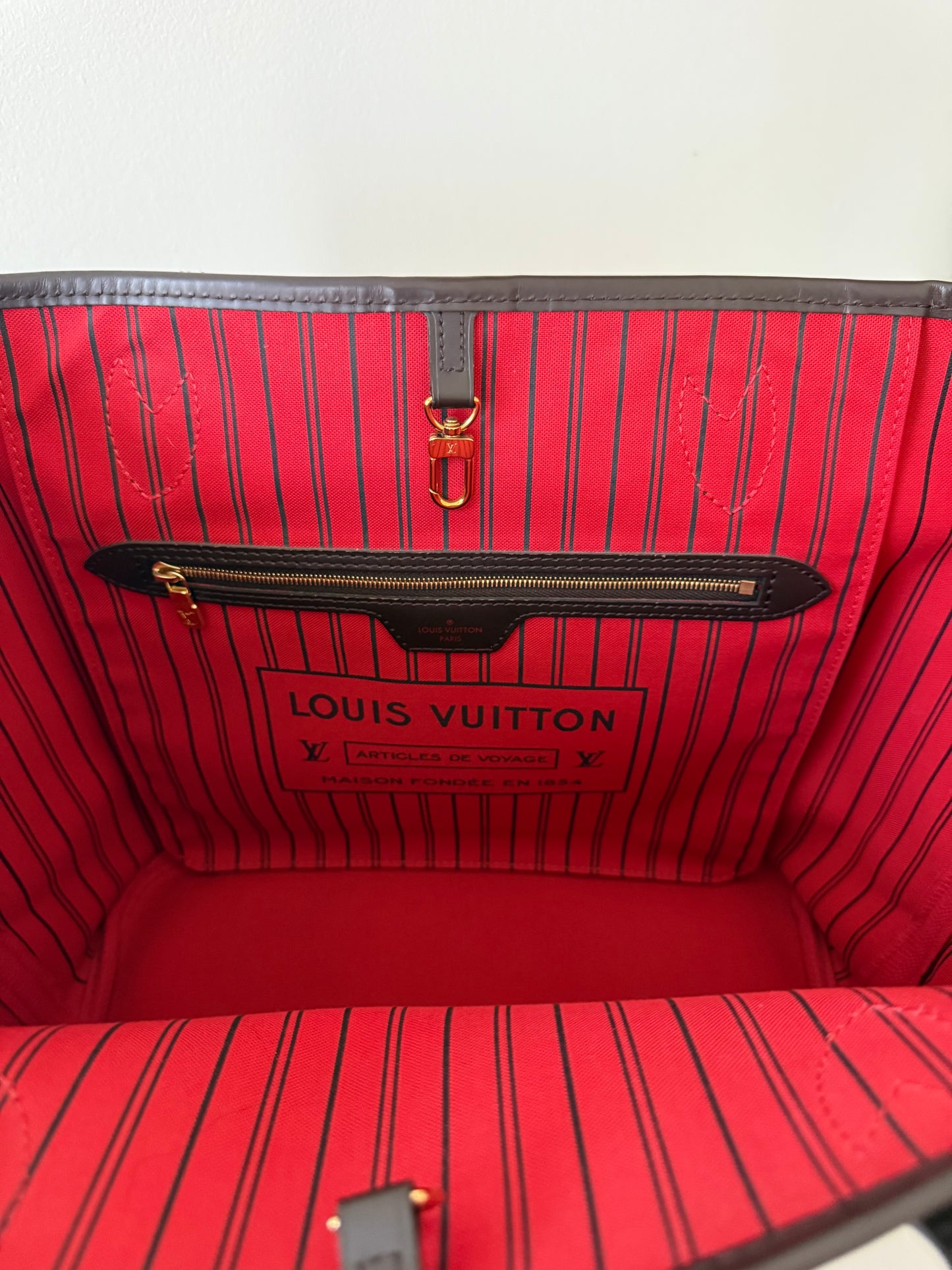 Louis Vuitton Neverfull Damier Ebene MM