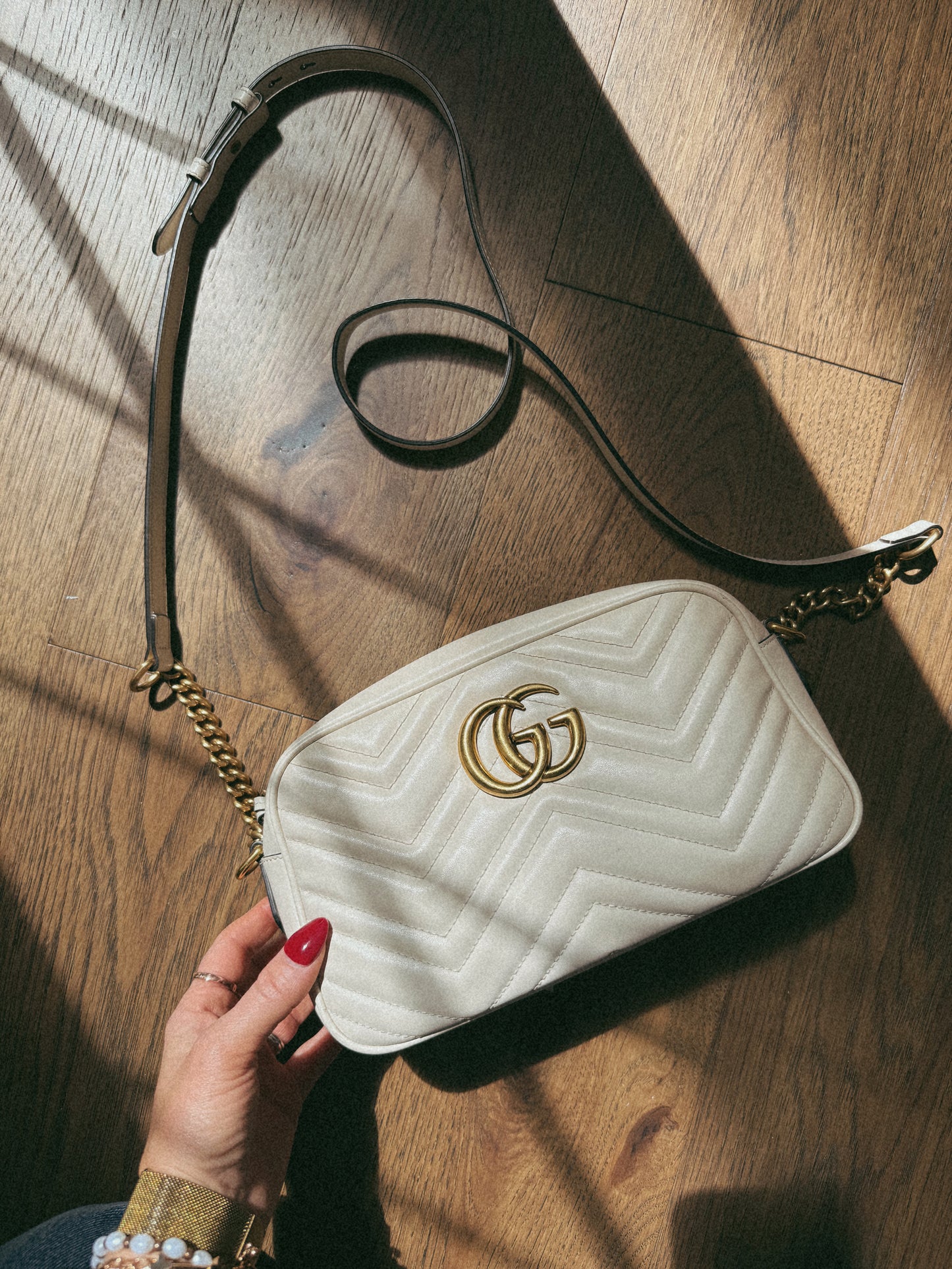 Gucci Leather Marmont Bag
