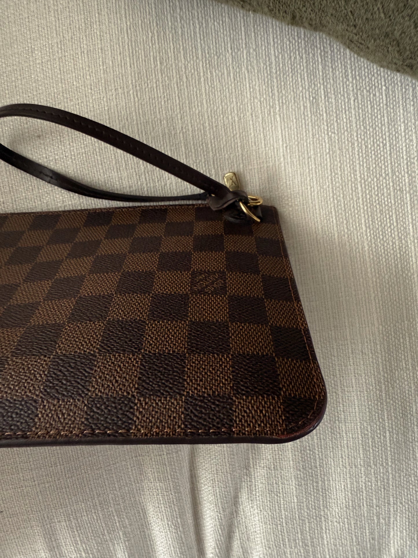 Louis Vuitton Damier Ebene Wristlet