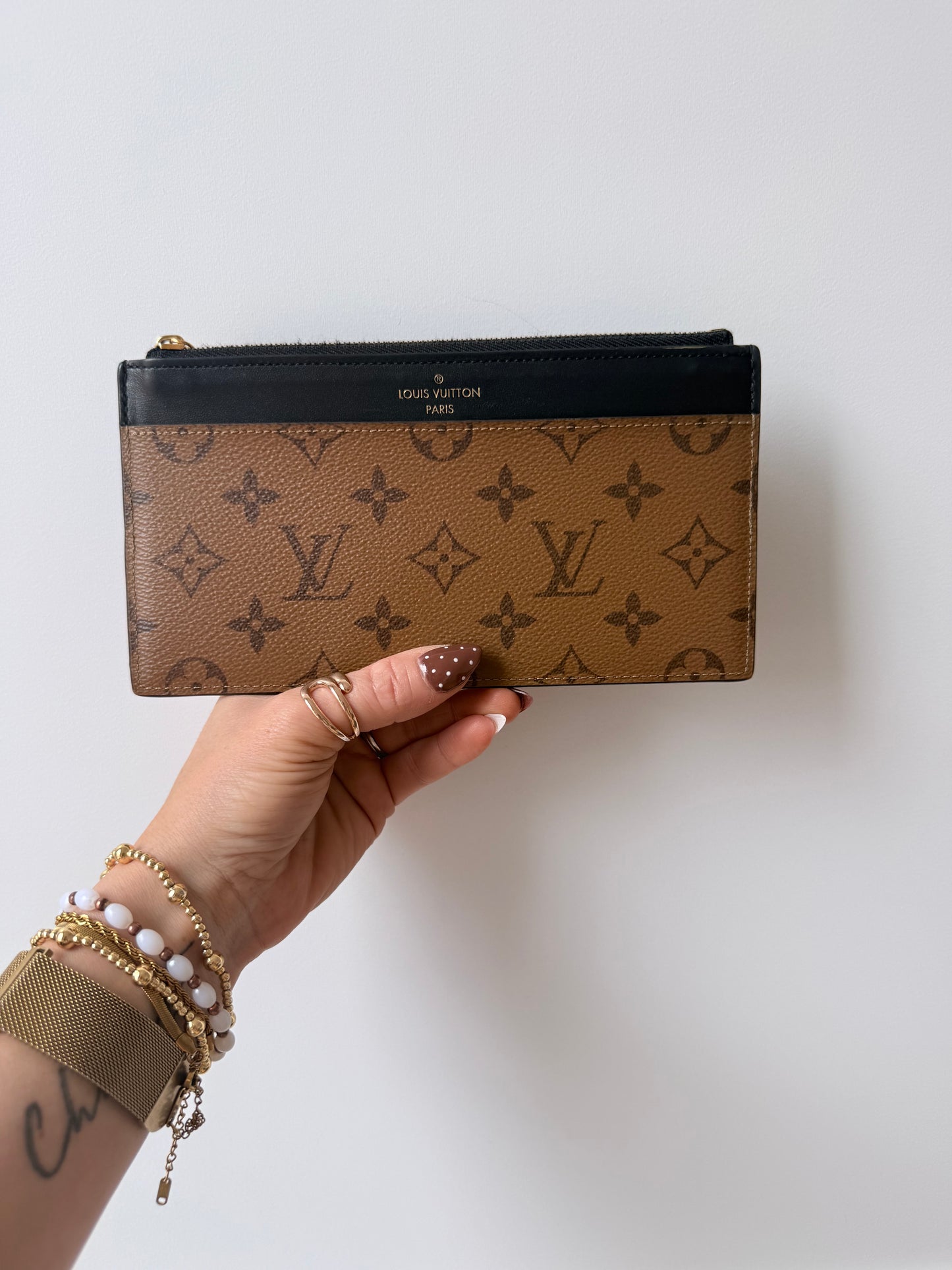 Louis Vuitton Reverse Monogram Slim