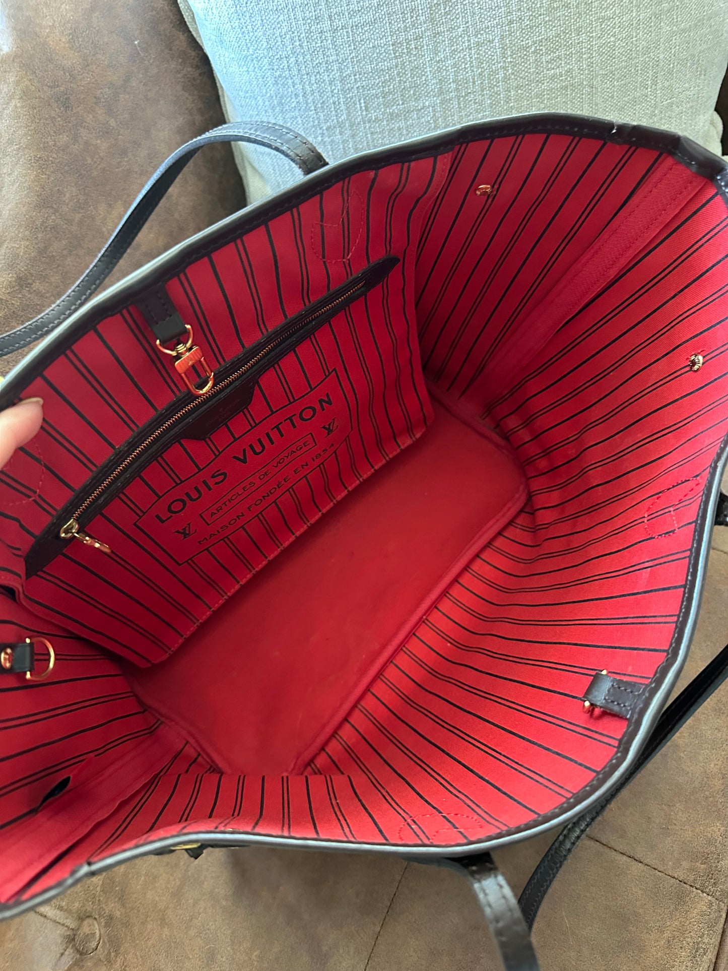 Louis Vuitton Neverfull MM Damier Ebene