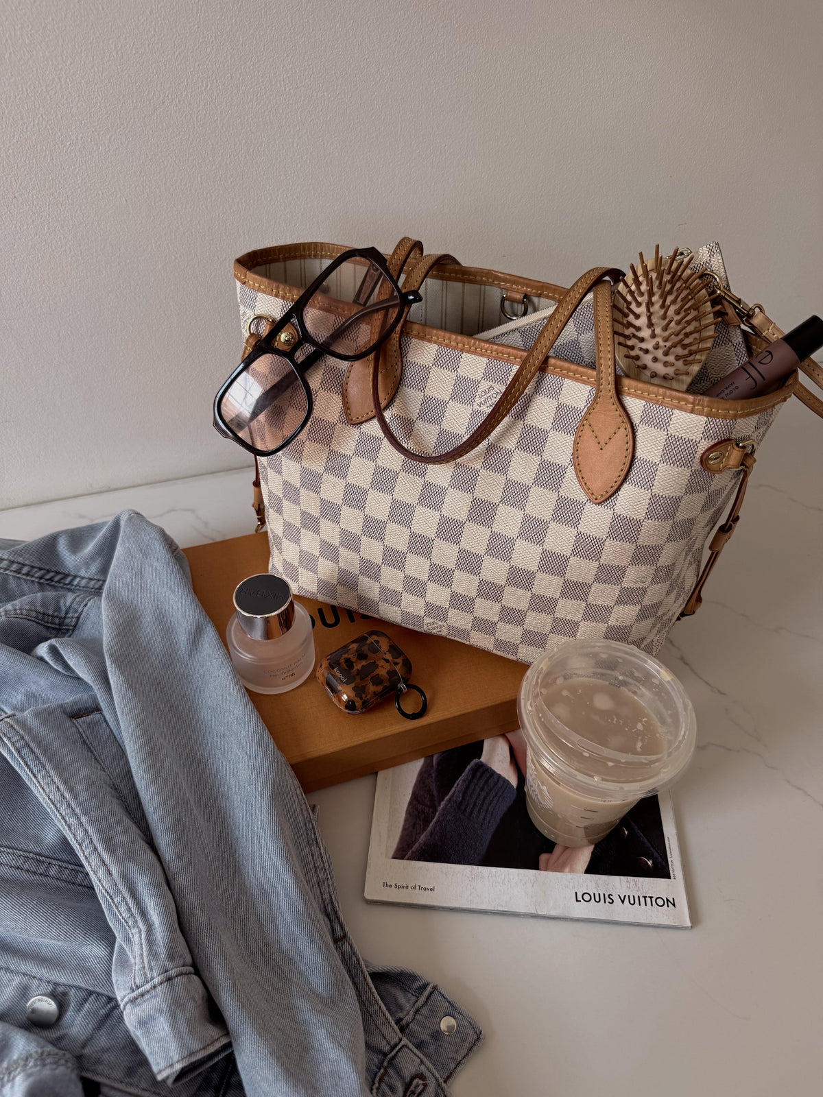 Louis Vuitton Neverfull PM Azur