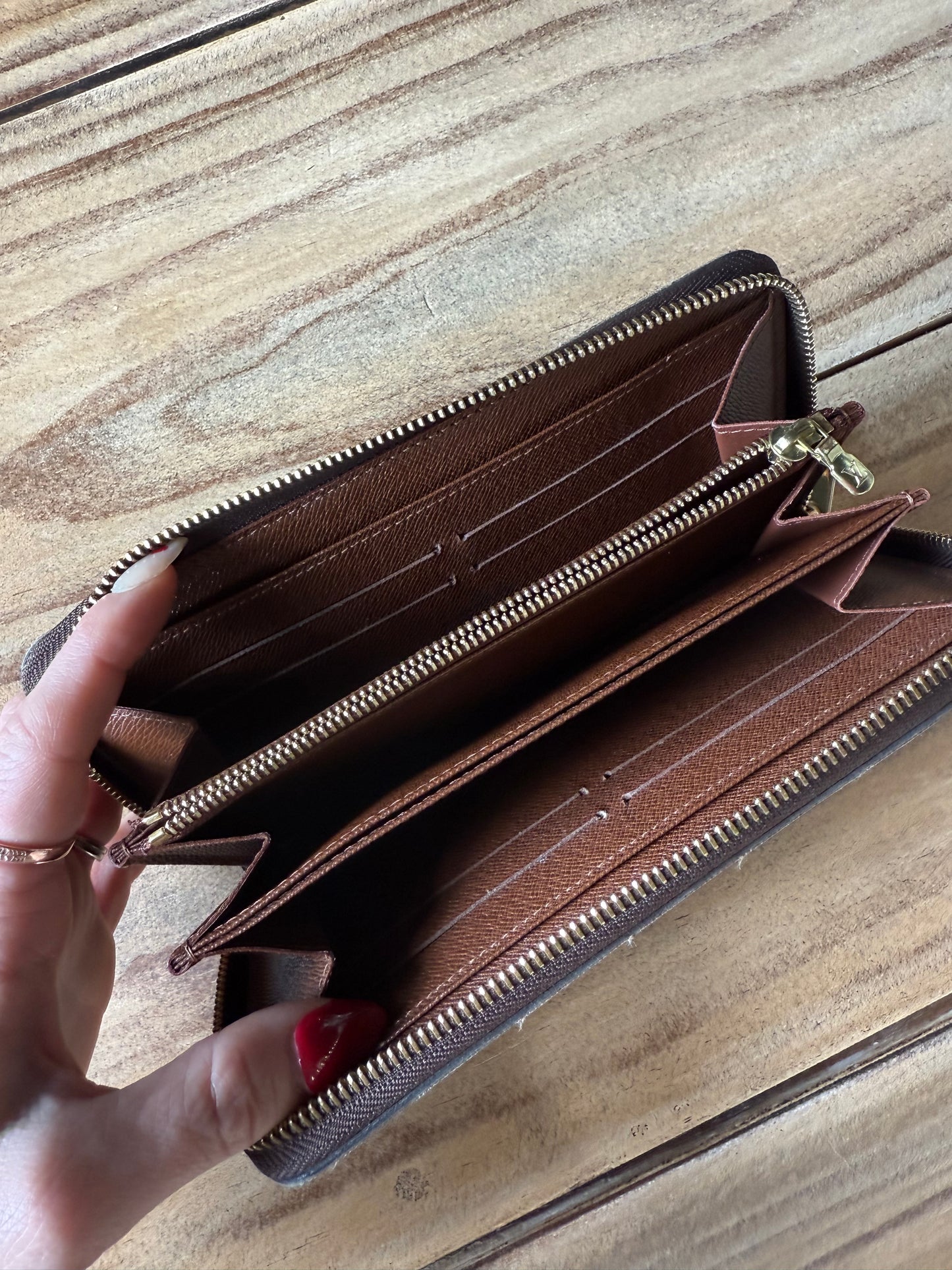 Louis Vuitton Large Zip Wallet Monogram