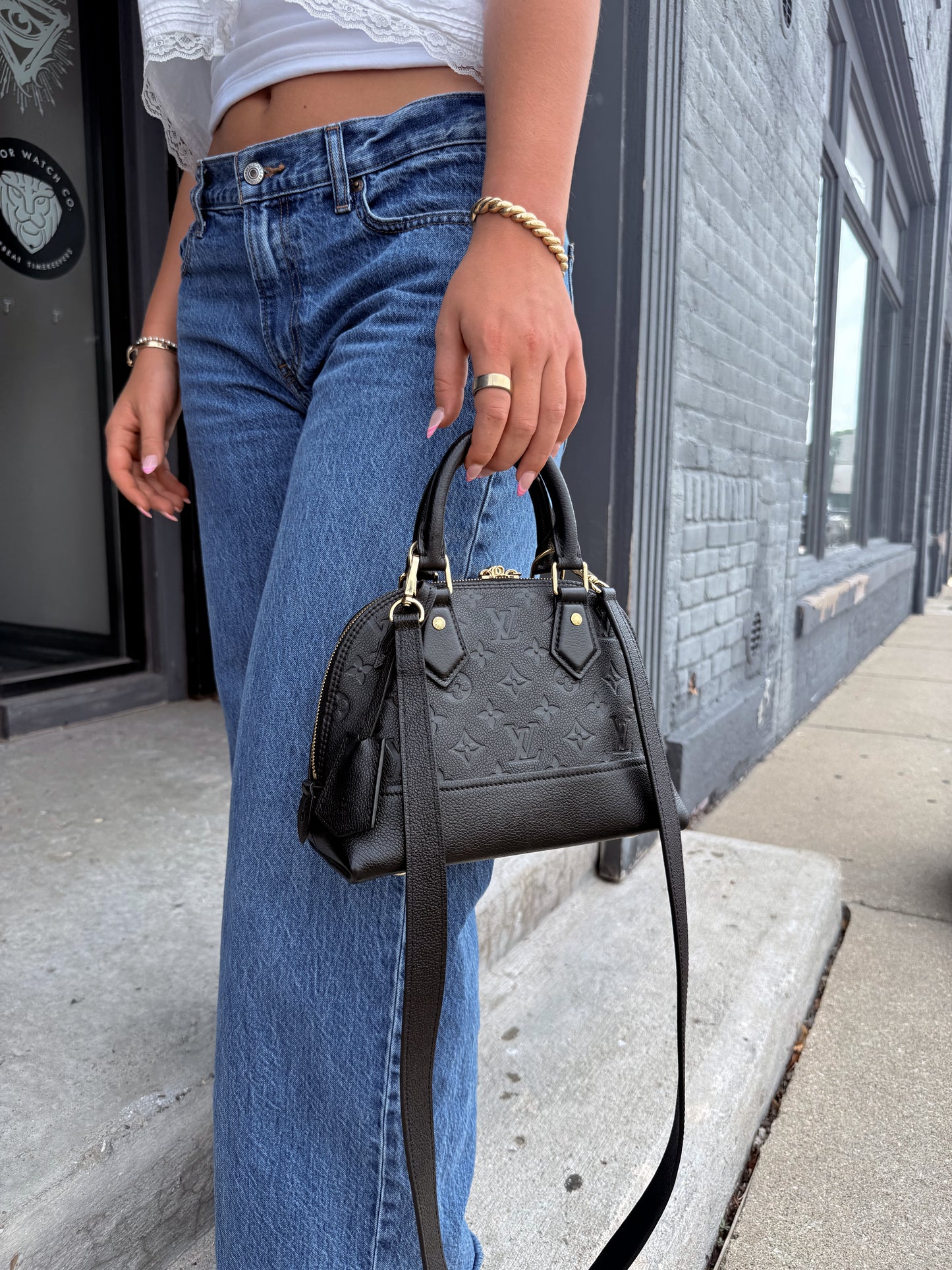 Louis Vuitton Empreinte Neo Alma BB Black