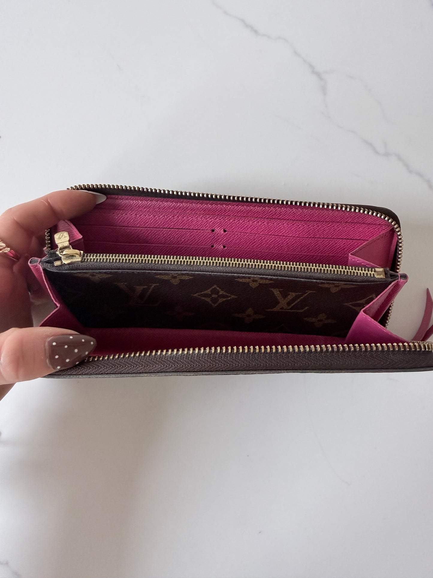 Louis Vuitton Clemence Monogram Wallet