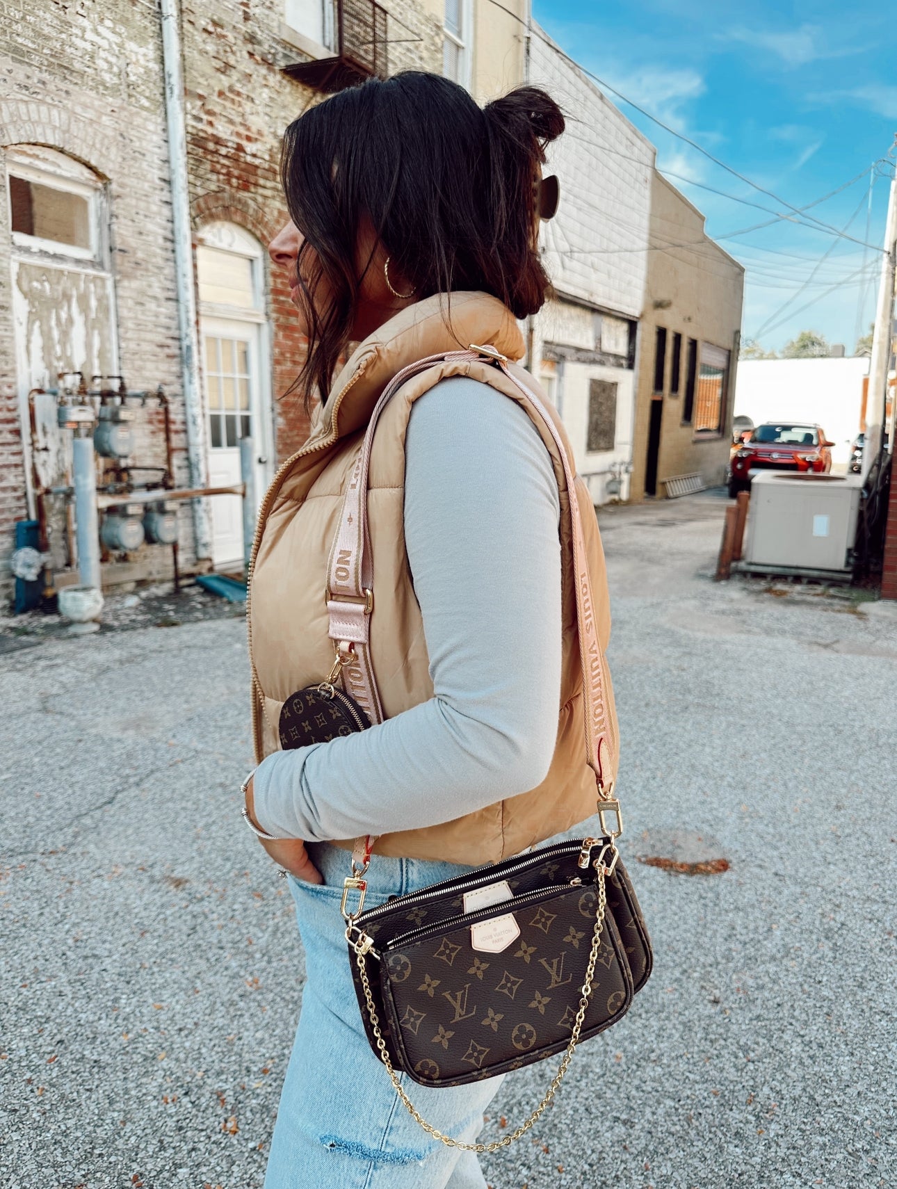 Louis Vuitton Multi Pochette Accessoires Blush