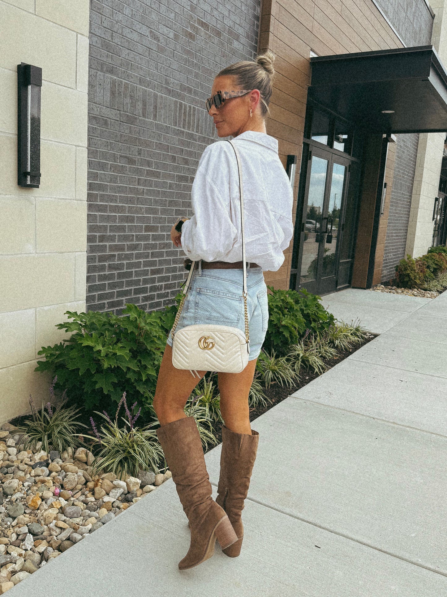 Gucci Leather Marmont Bag