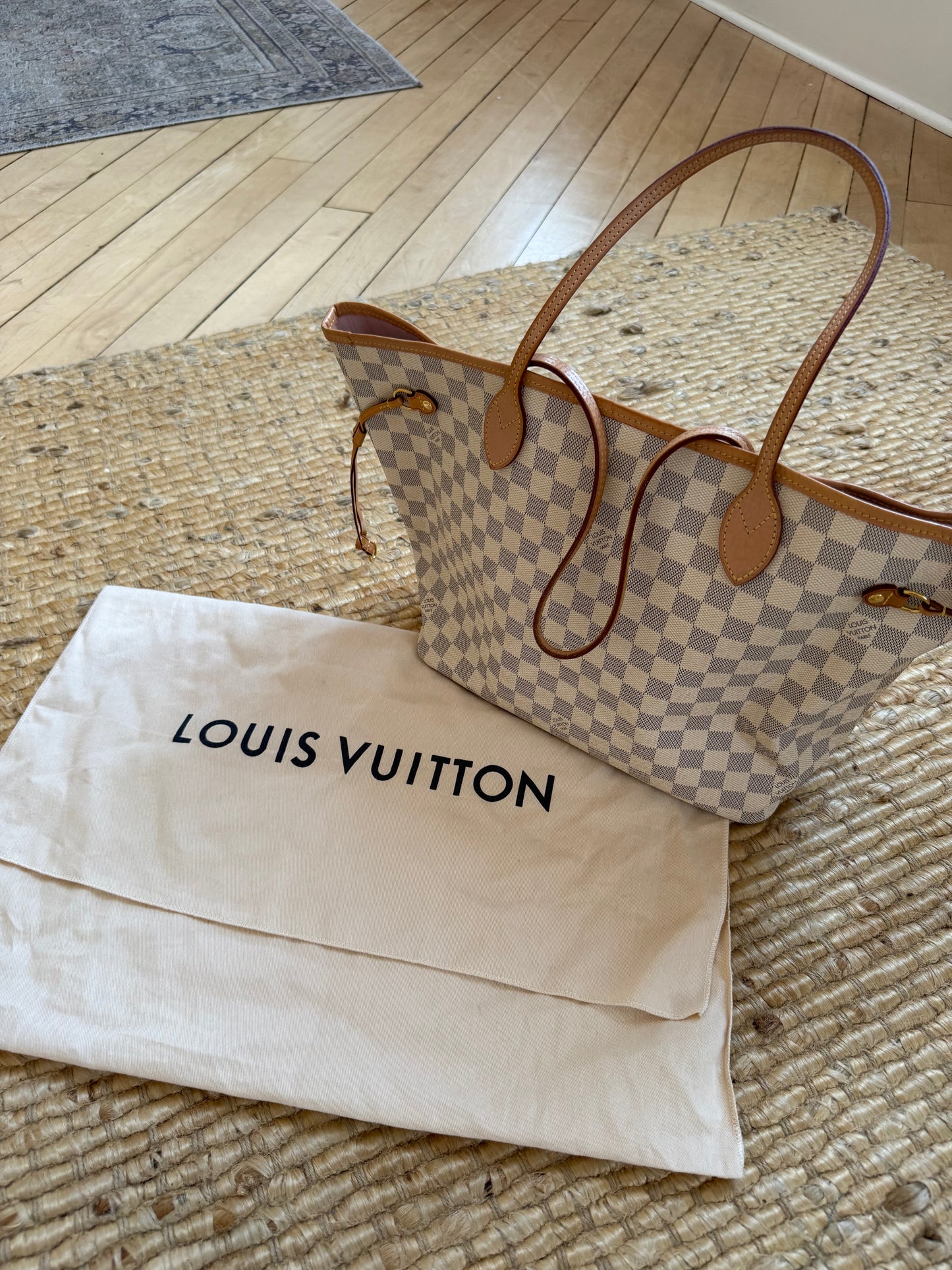 Louis Vuitton Neverfull MM Azur