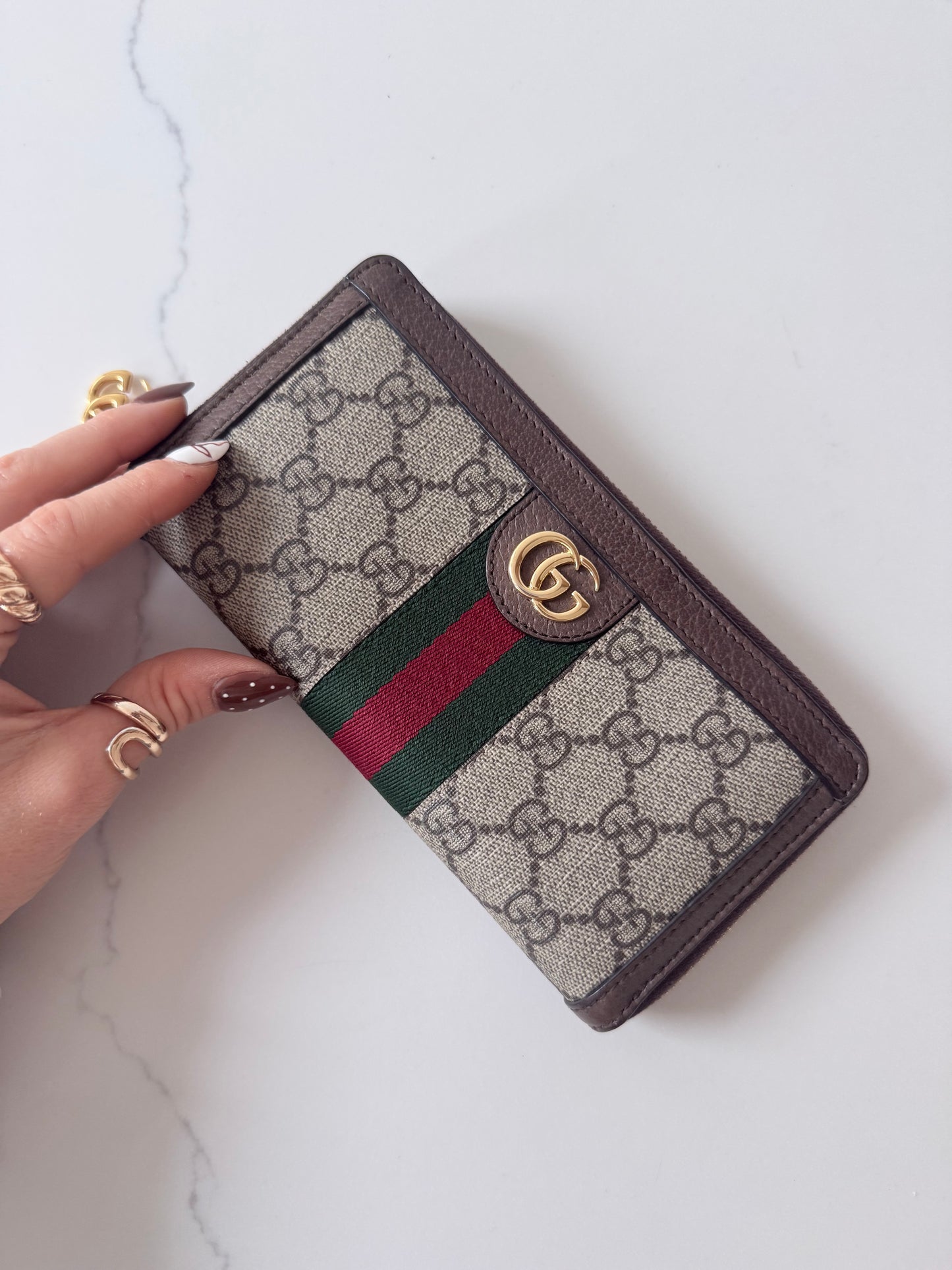 Gucci Ophidia GG Supreme Wallet