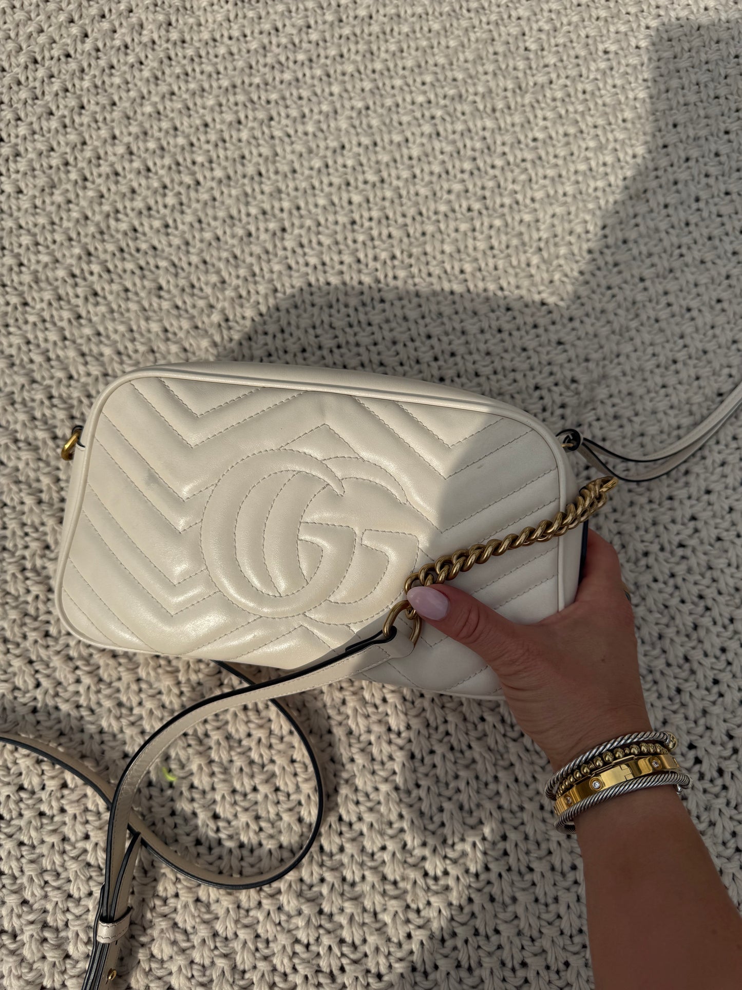 Gucci Leather Marmont Bag