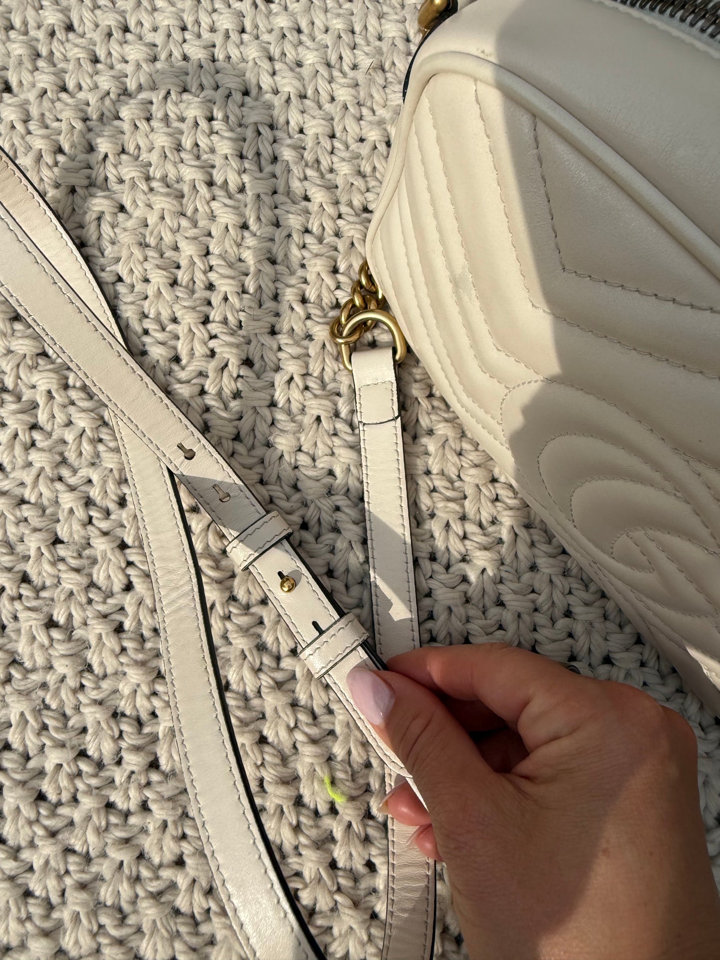 Gucci Leather Marmont Bag