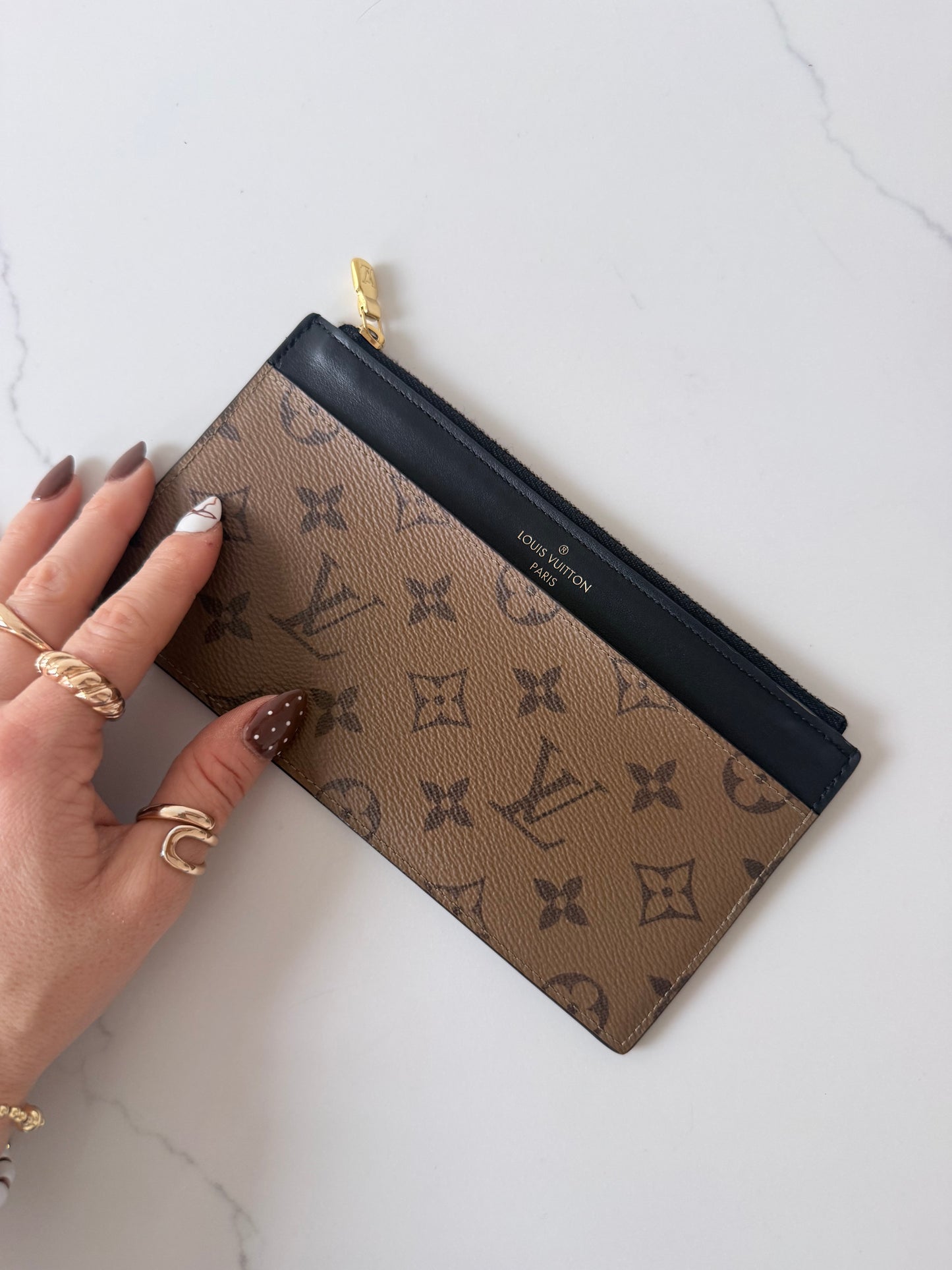 Louis Vuitton Reverse Monogram Slim