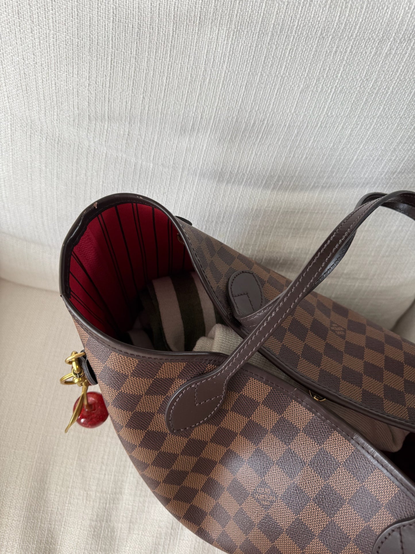 Louis Vuitton Neverfull Damier Ebene MM