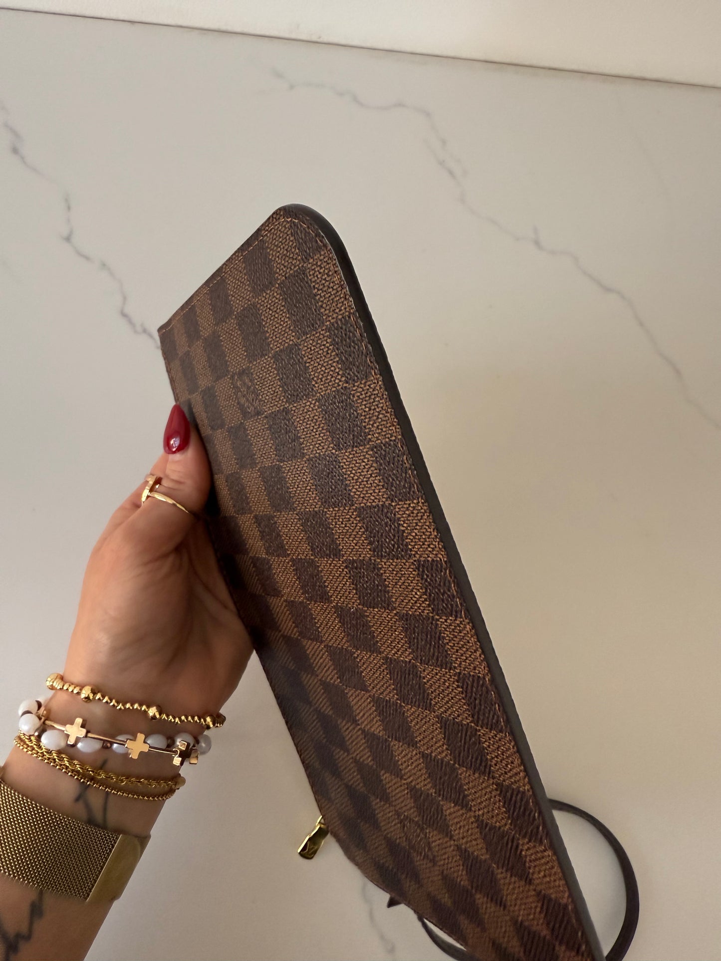 Louis Vuitton Damier Ebene Wristlet