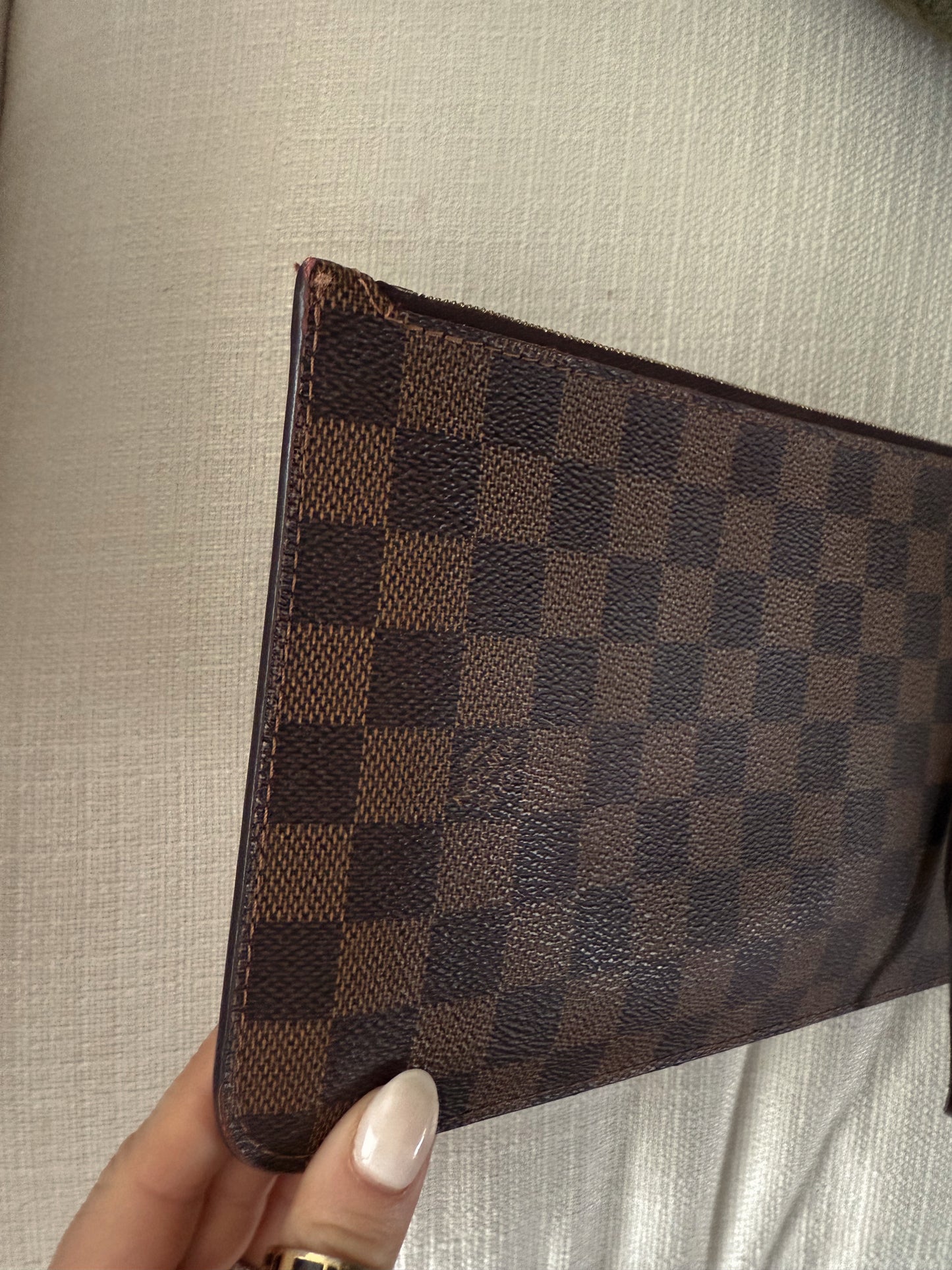 Louis Vuitton Damier Ebene Wristlet