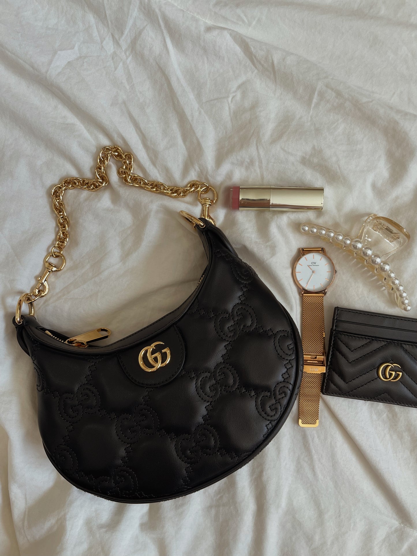GG Matelasse Mini Shoulder Bag