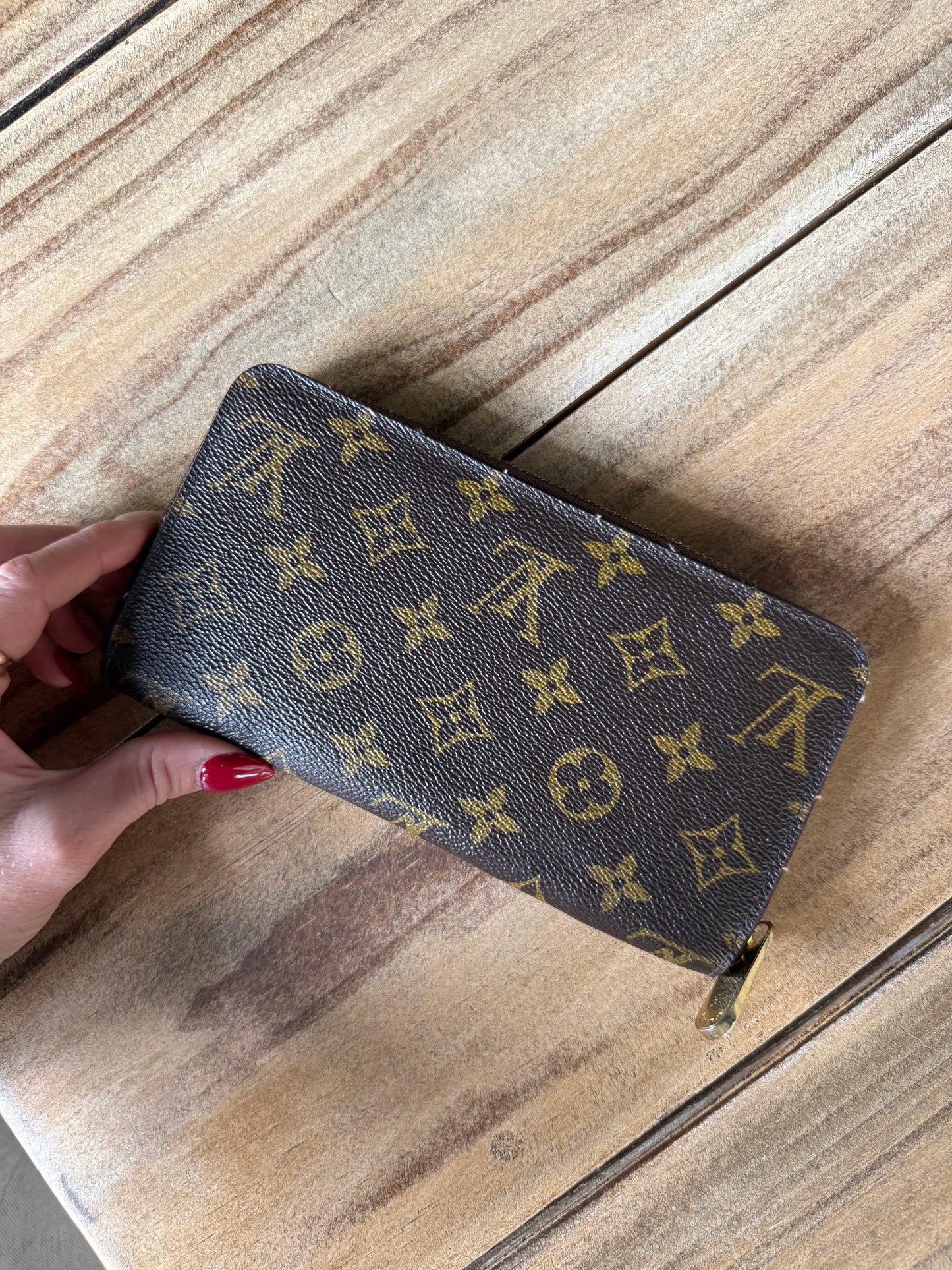 Louis Vuitton Large Zip Wallet Monogram