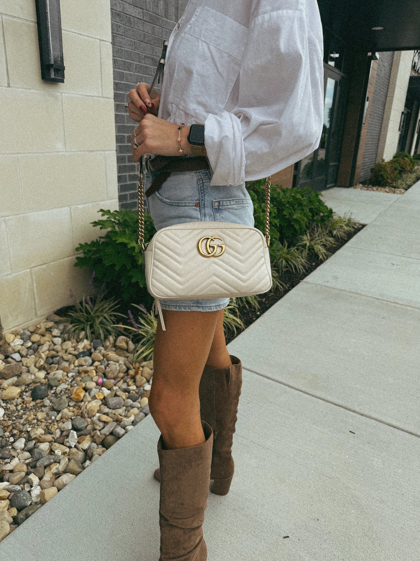 Gucci Leather Marmont Bag