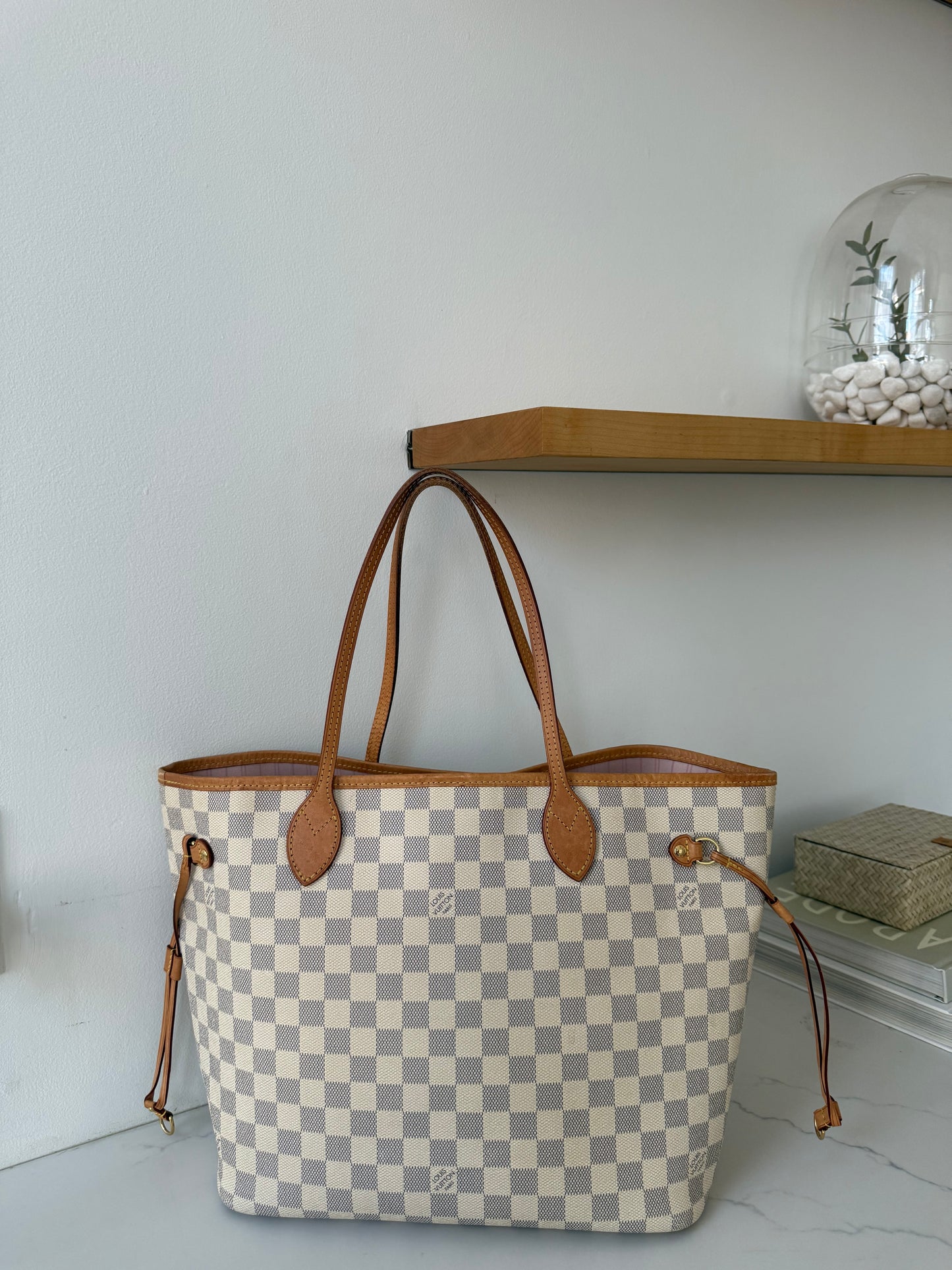 Louis Vuitton Neverfull MM Azur