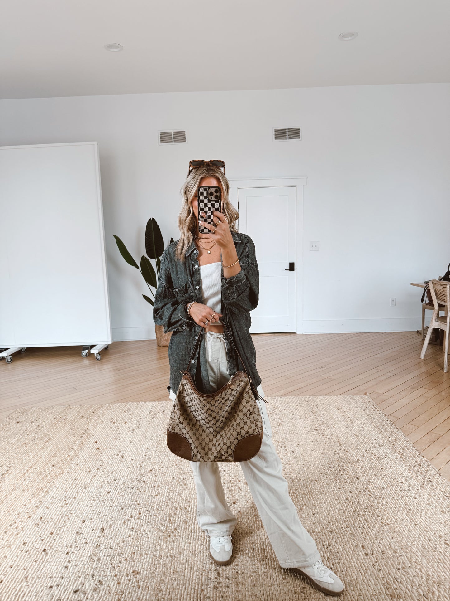 Gucci B Hobo Shoulder Bag