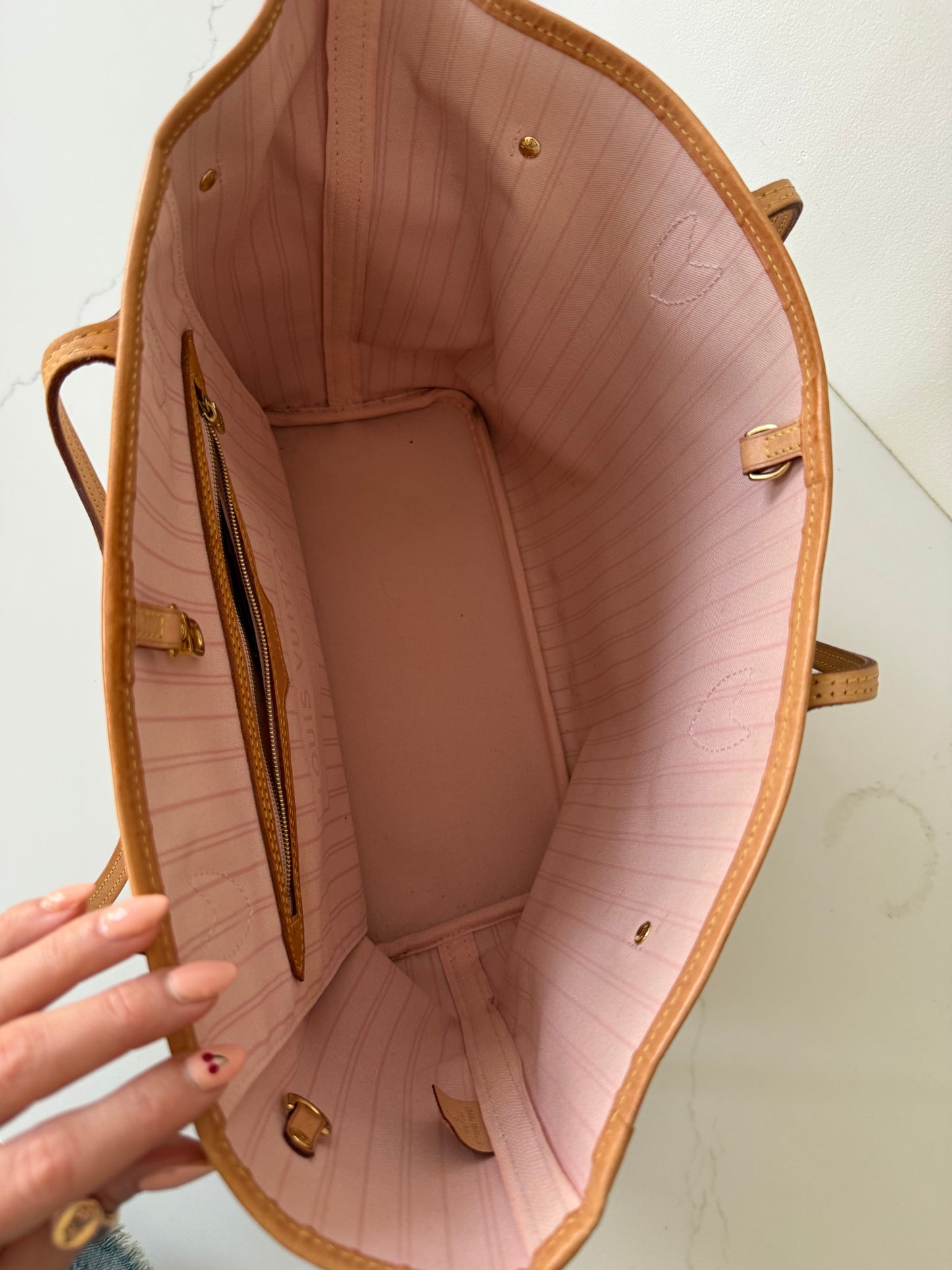 Louis Vuitton Neverfull MM Azur