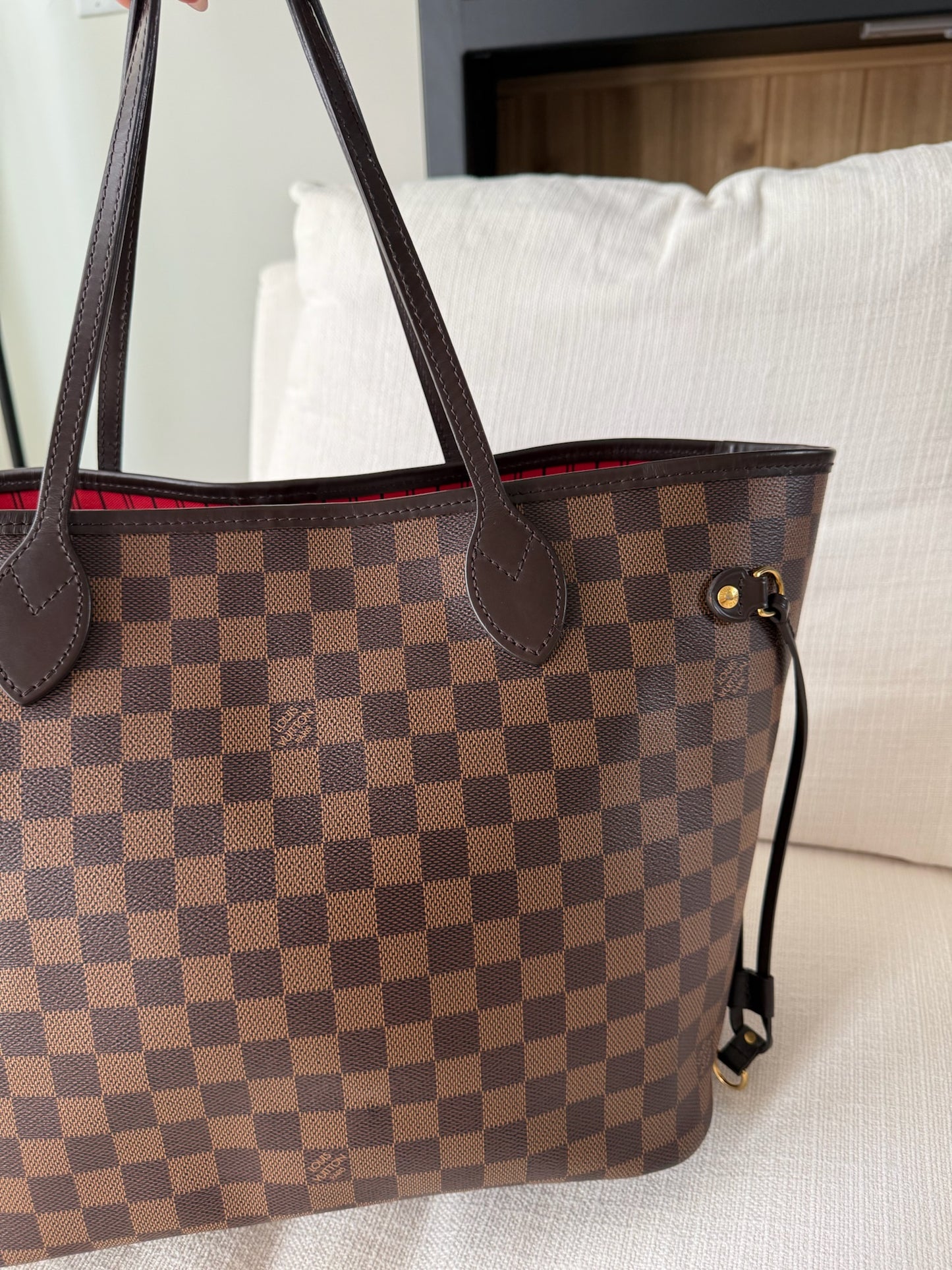 Louis Vuitton Neverfull Damier Ebene MM