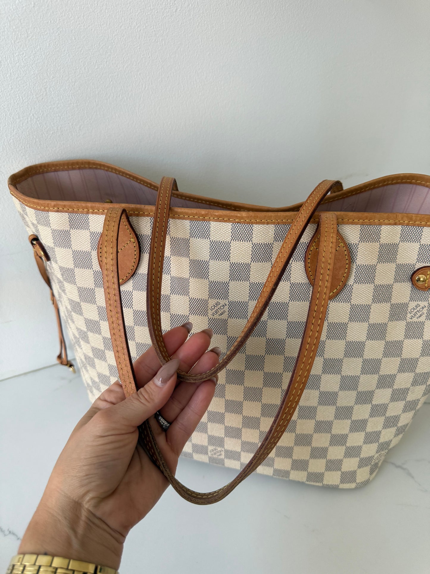 Louis Vuitton Neverfull MM Azur