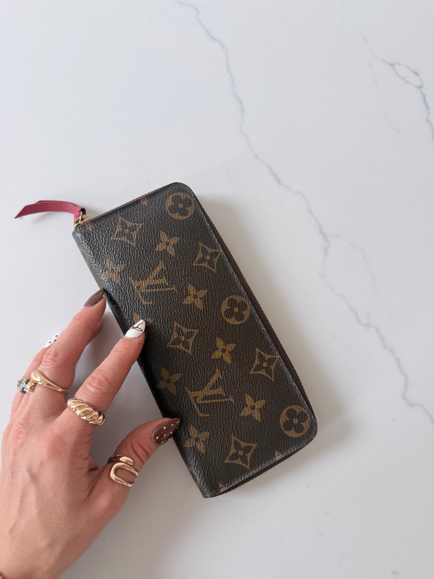 Louis Vuitton Clemence Monogram Wallet
