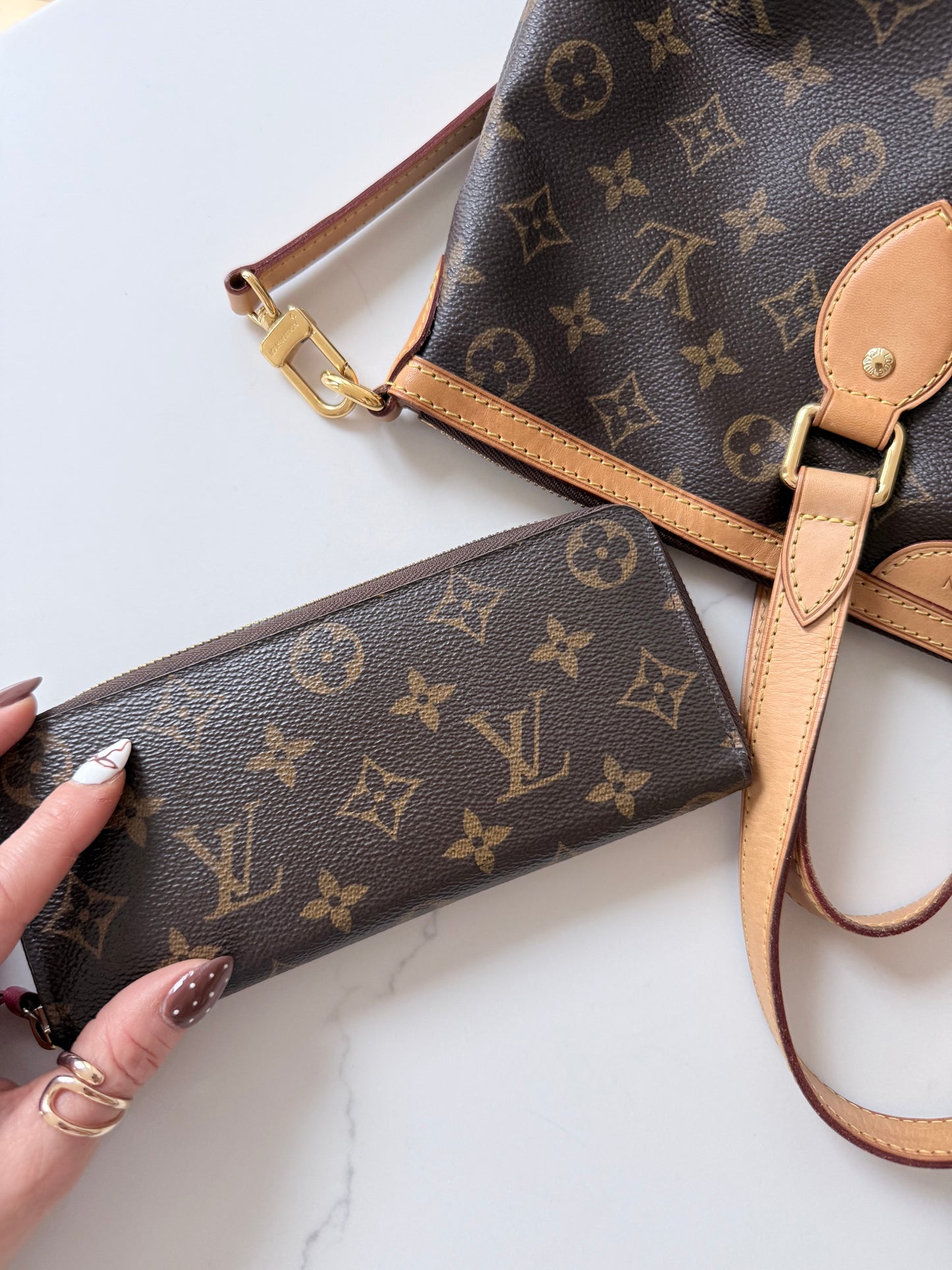 Louis Vuitton Clemence Monogram Wallet