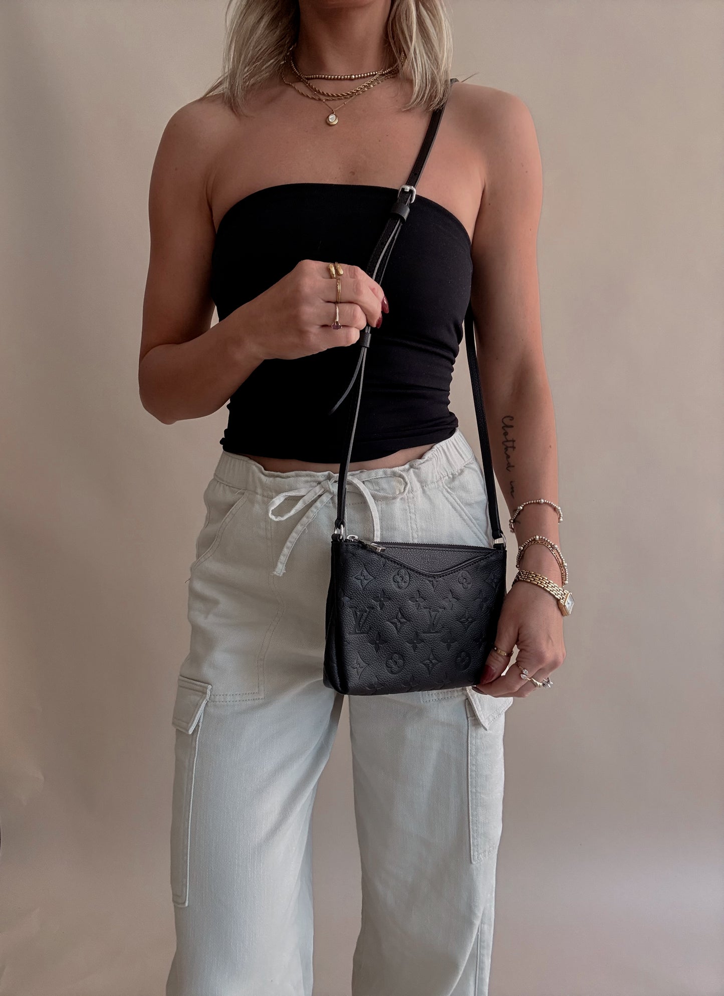 Louis Vuitton Pallas Crossbody Empreinte Monogram