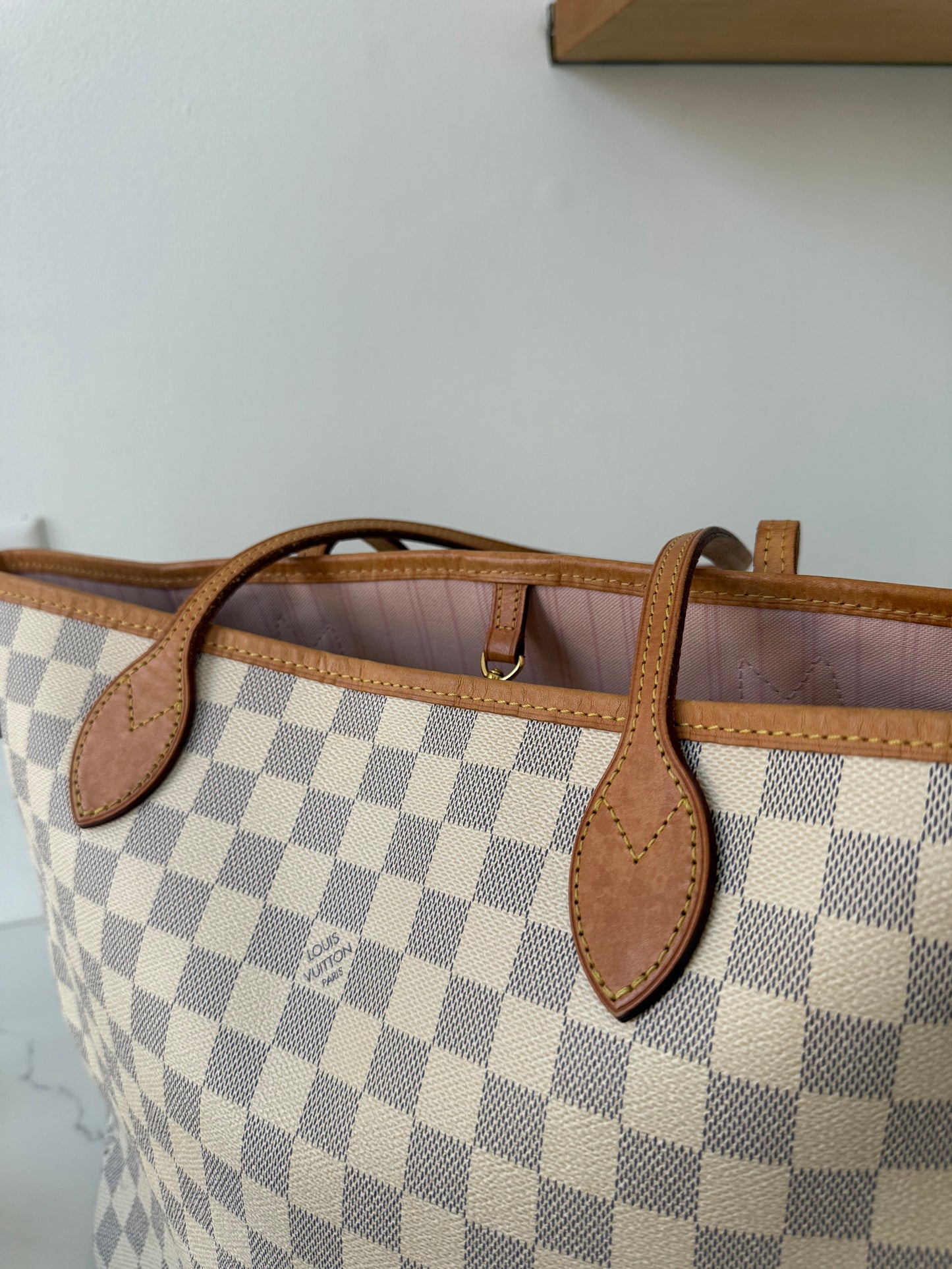 Louis Vuitton Neverfull MM Azur
