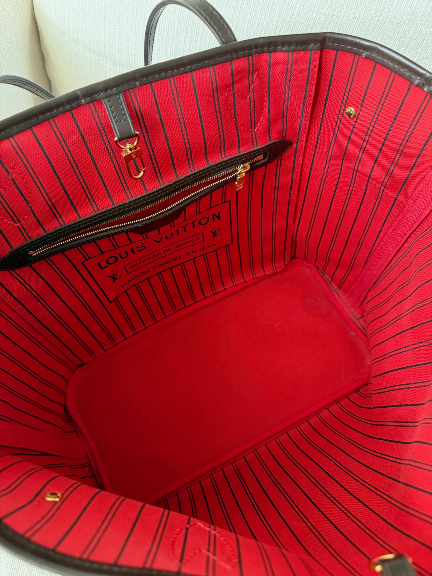 Louis Vuitton Neverfull Damier Ebene MM