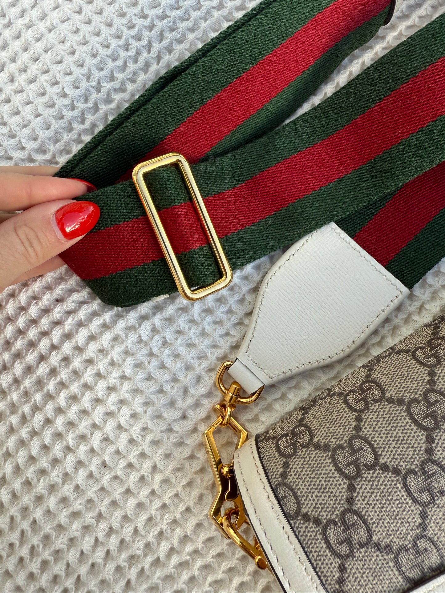 Gucci GG Supreme Web Mini