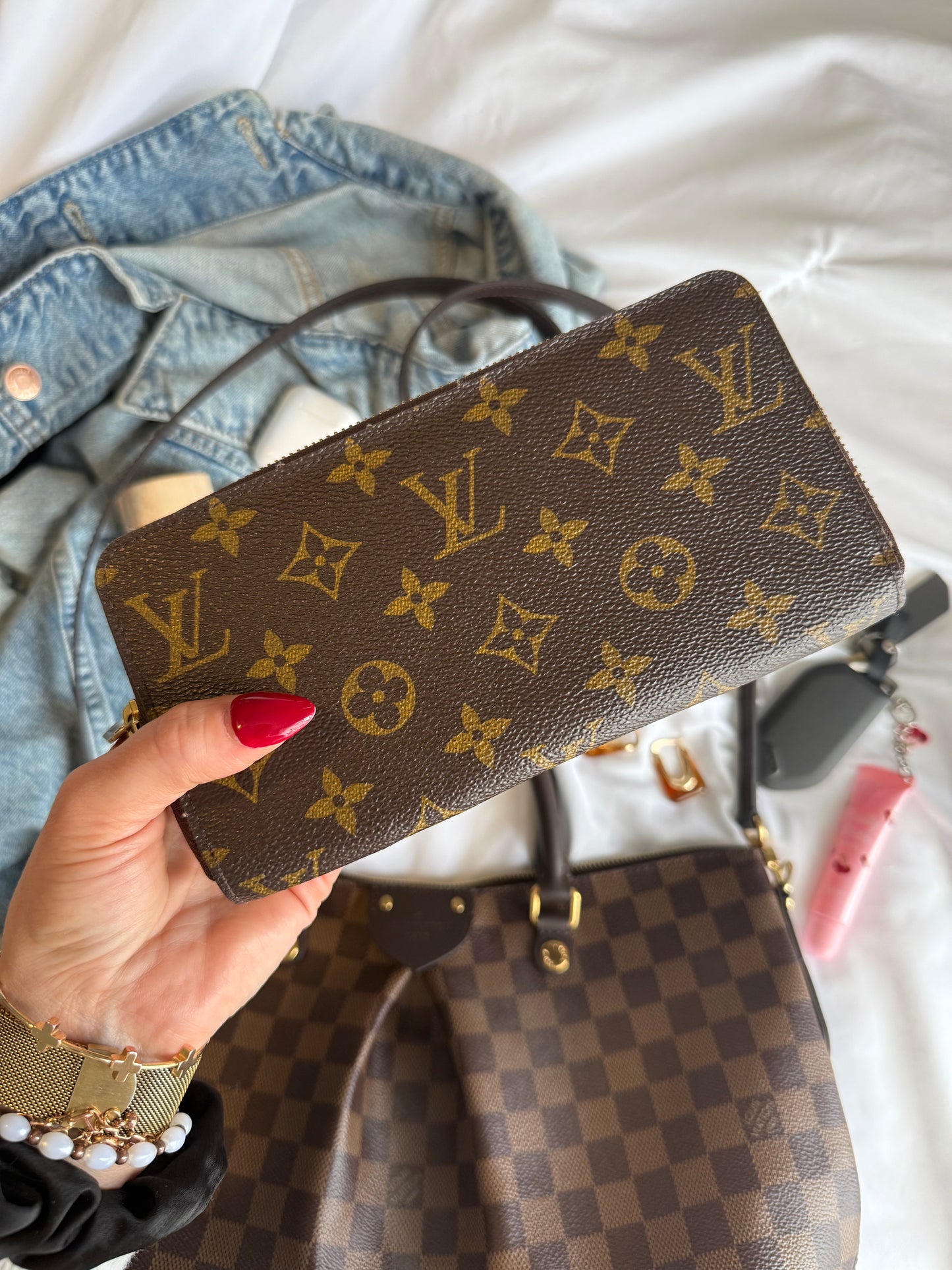 Louis Vuitton Large Zip Wallet Monogram