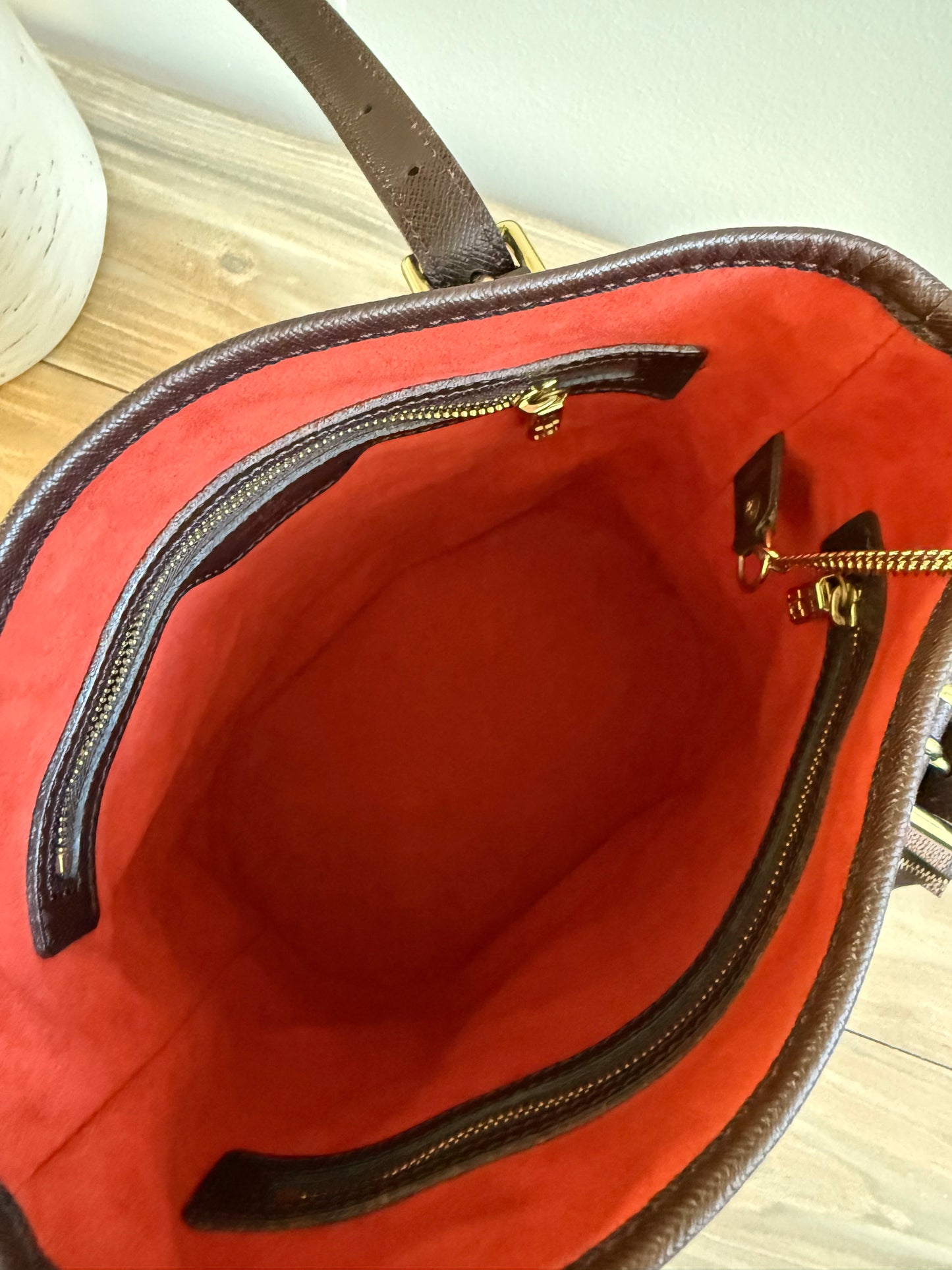 Louis Vuitton Bucket Bag Ebene