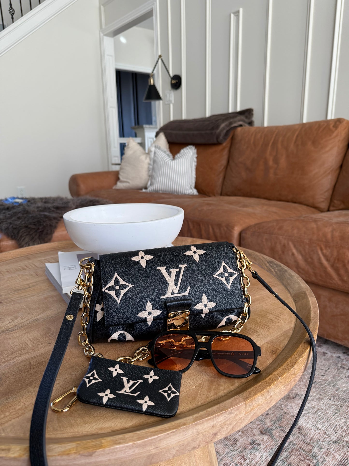 Louis Vuitton Favorite Empreinte Bi Color