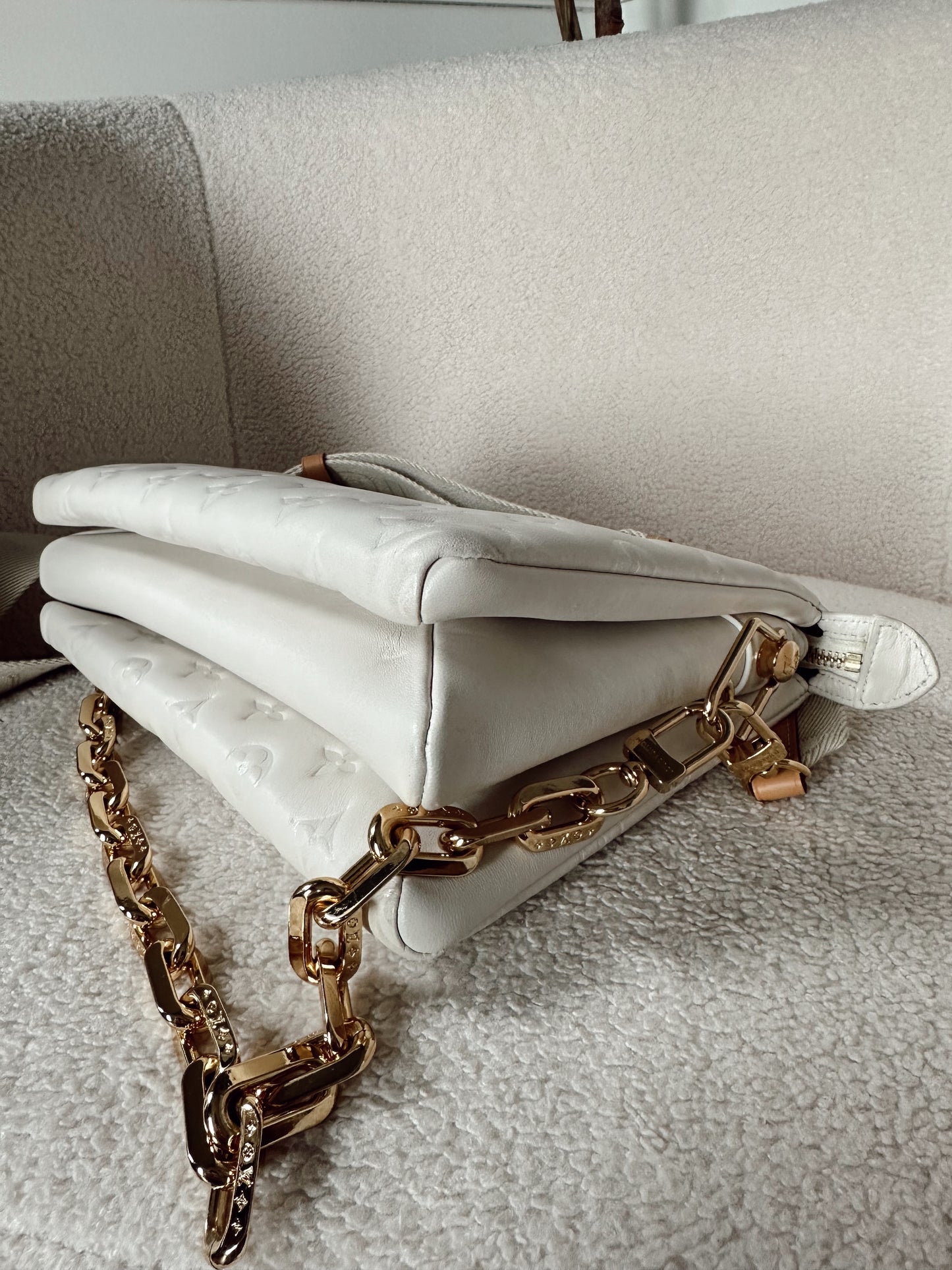Louis Vuitton Coussin PM Cream