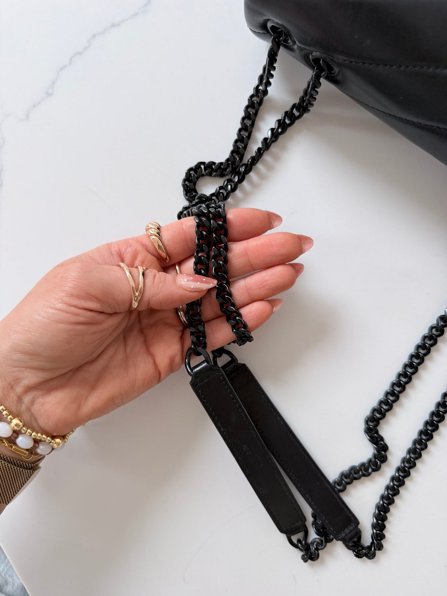 YSL Small Chevron Handbag