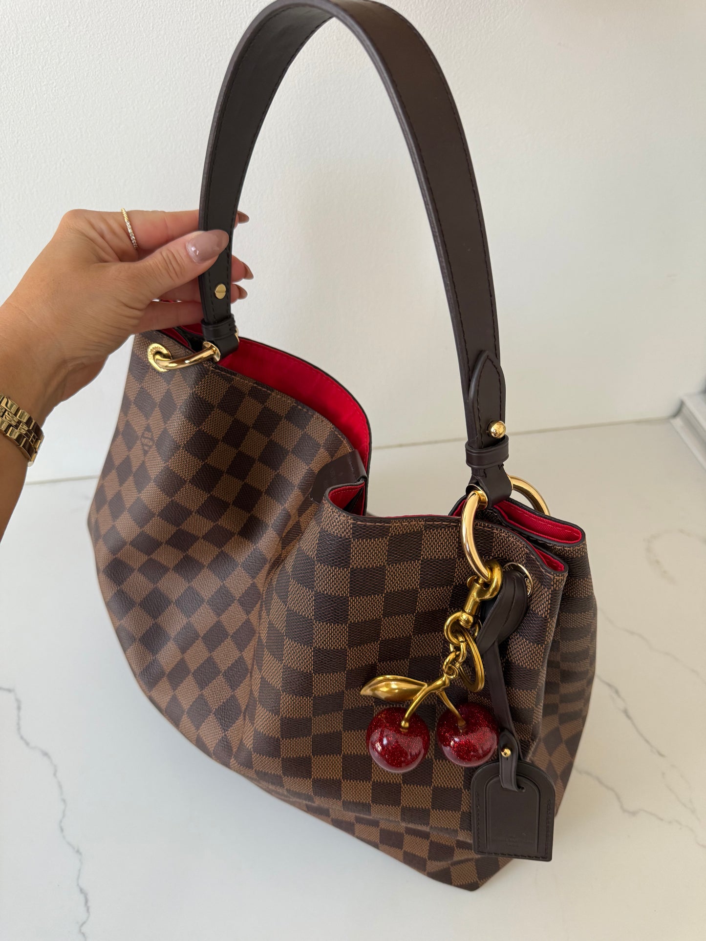 Louis Vuitton Graceful MM Ebene
