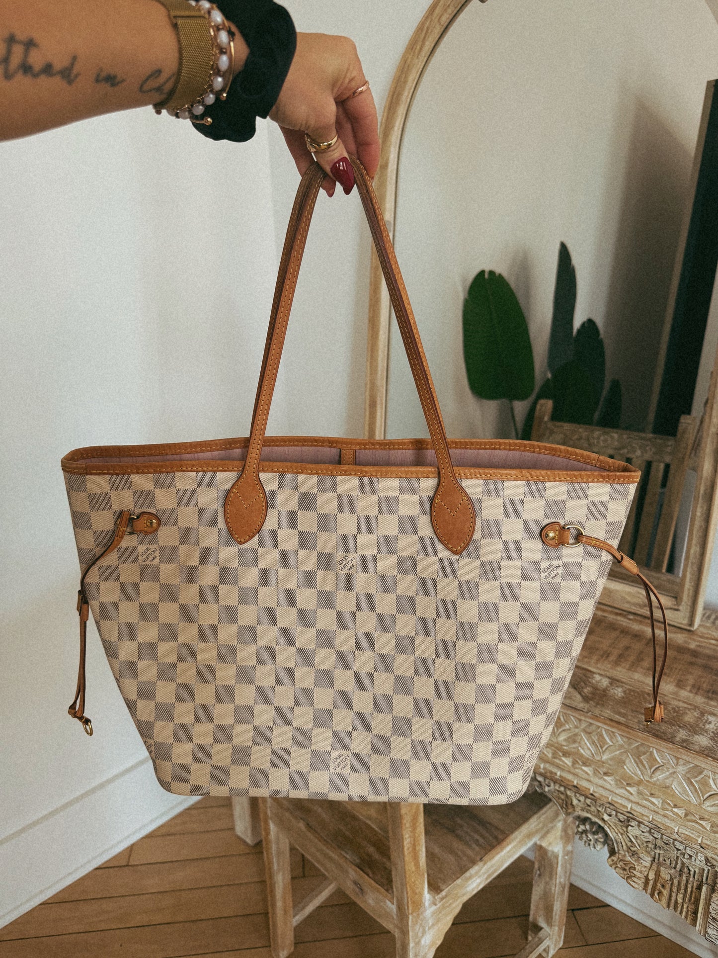 Louis Vuitton Neverfull MM Azur