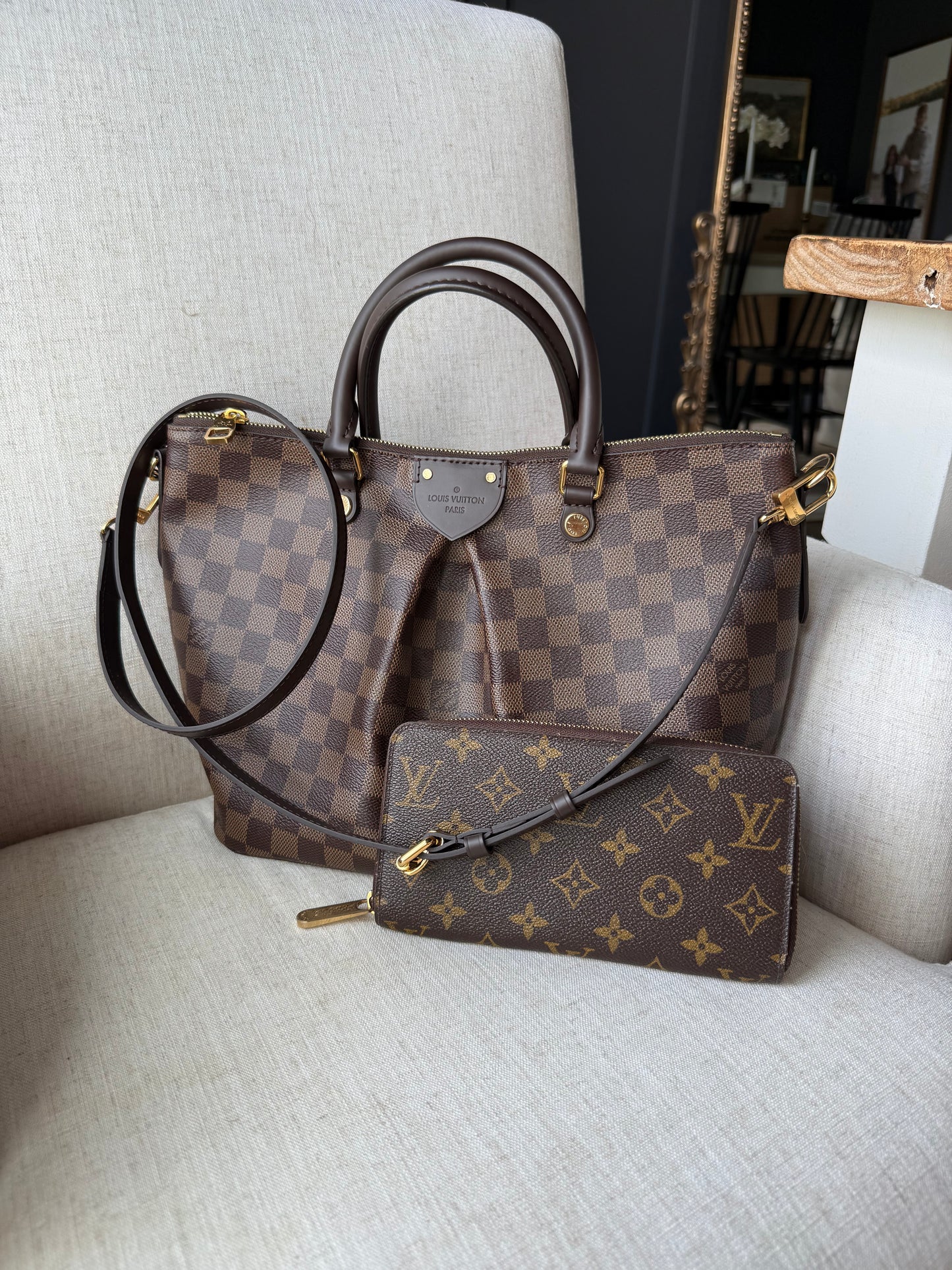 Louis Vuitton Large Zip Wallet Monogram