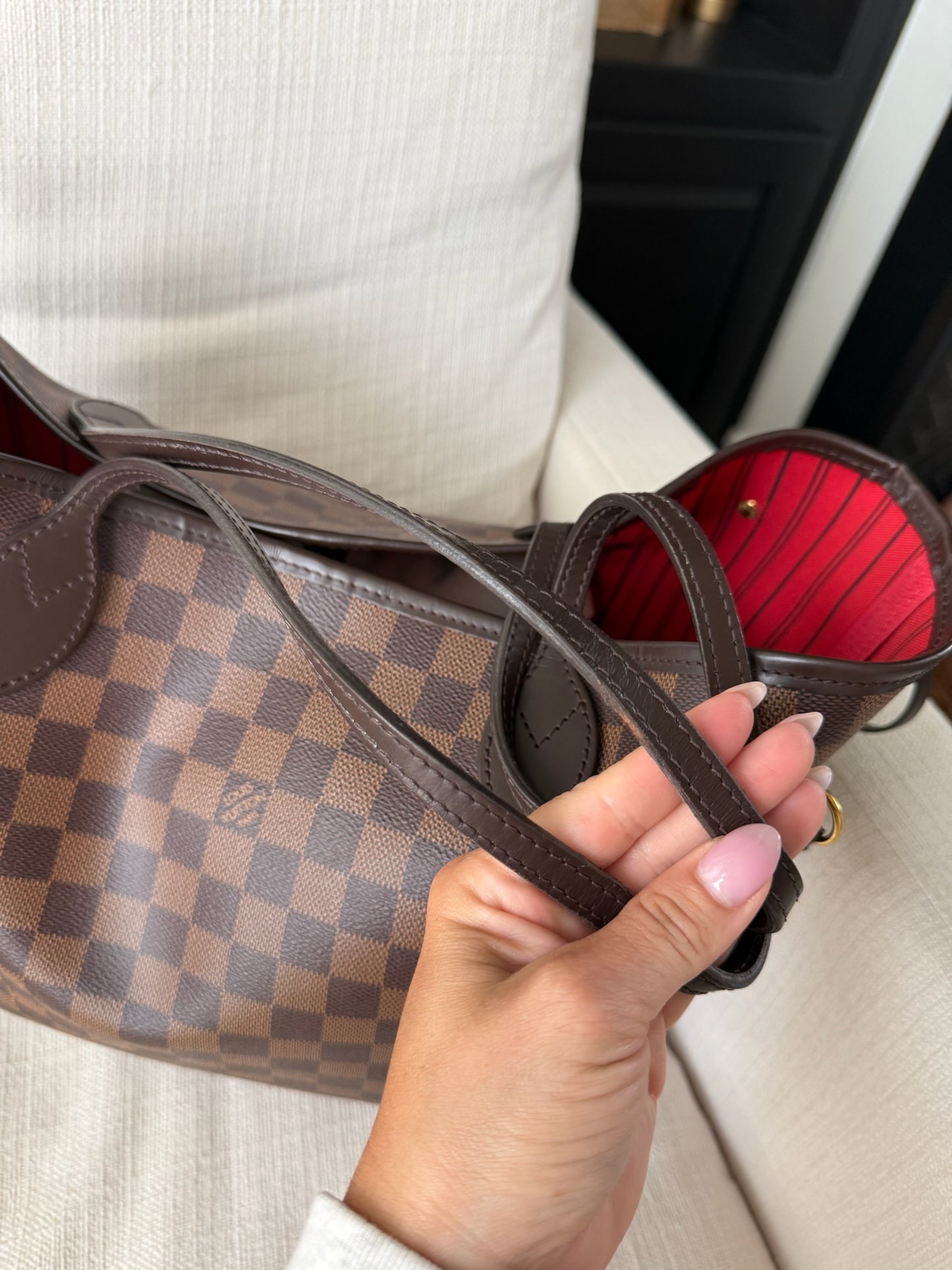 Louis Vuitton Neverfull Damier Ebene MM