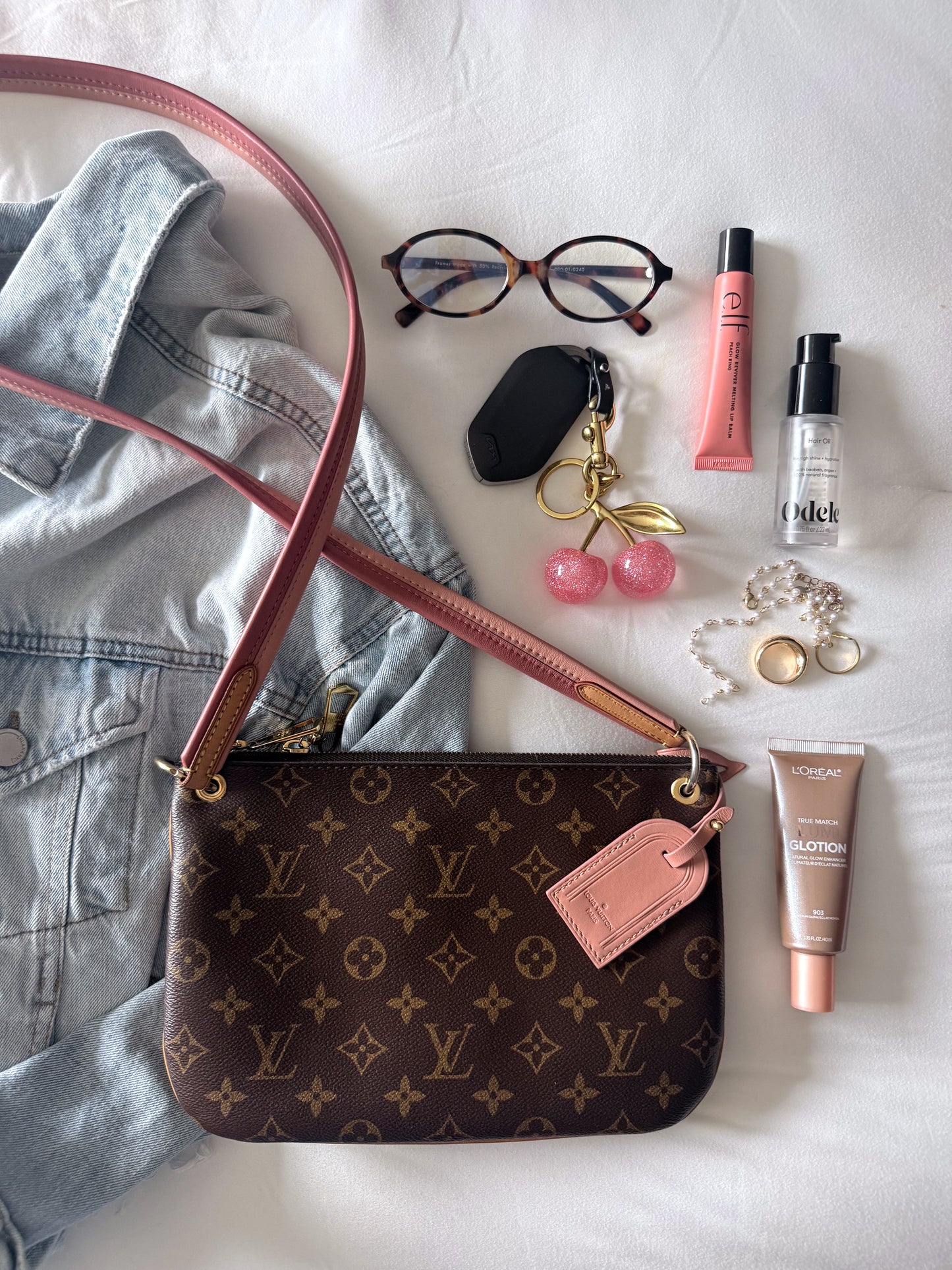 Louis Vuitton Monogram Lorette Vieux Rose