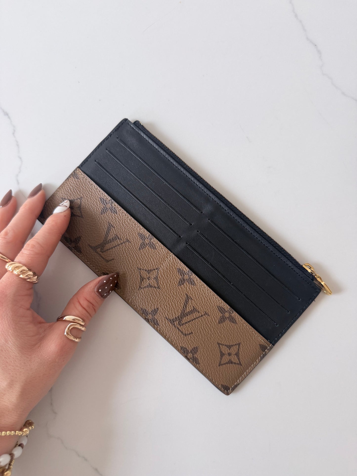 Louis Vuitton Reverse Monogram Slim