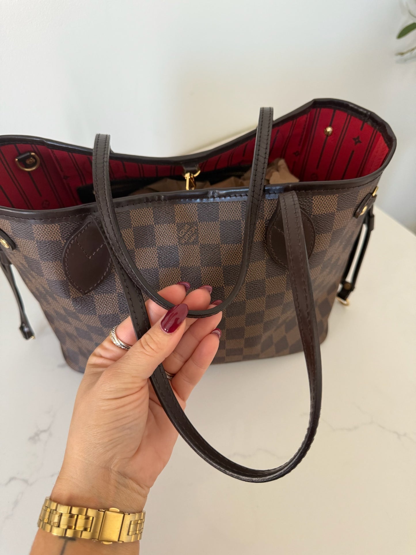 Louis Vuitton Neverfull PM Damier Ebene