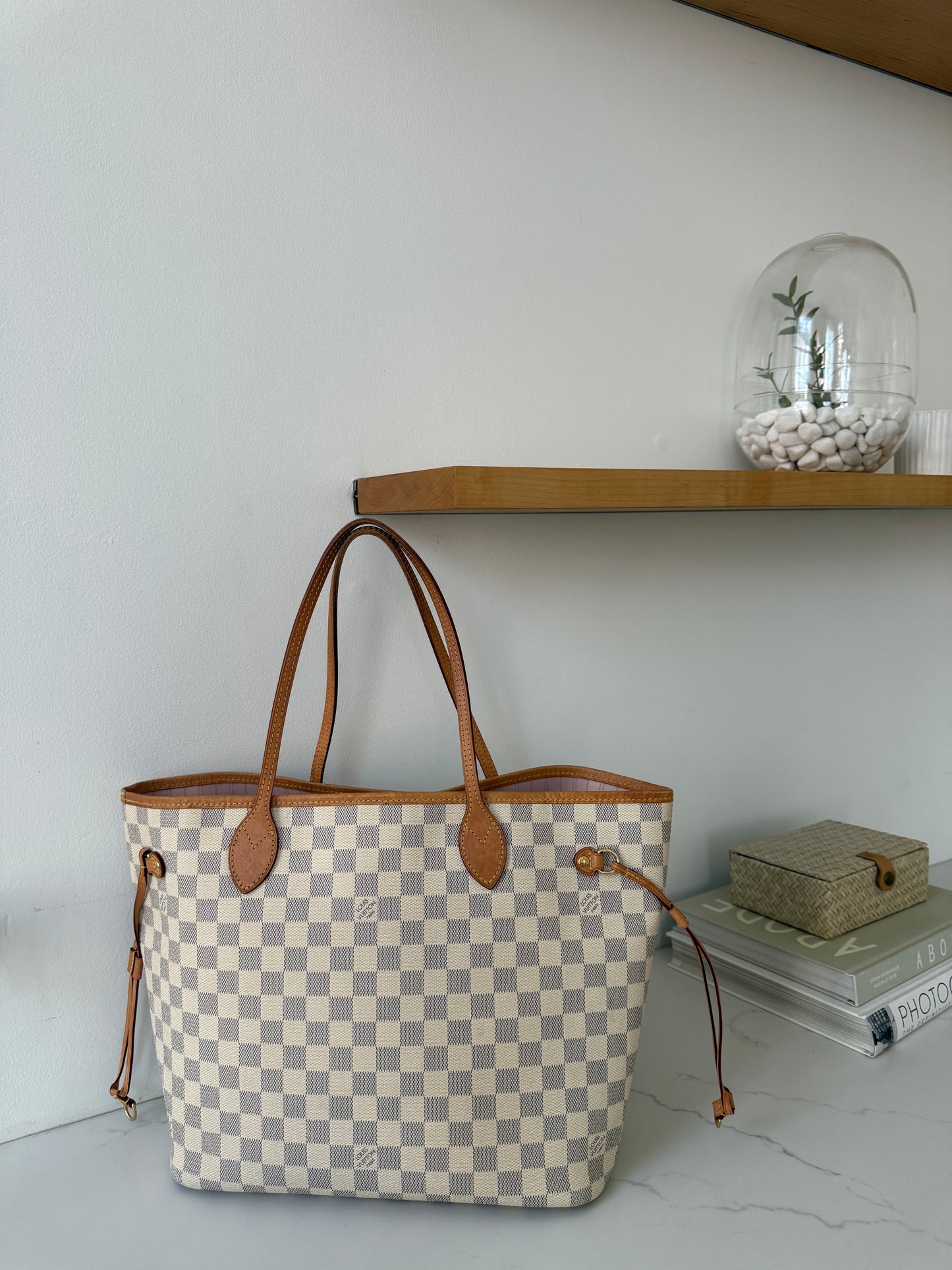 Louis Vuitton Neverfull MM Azur