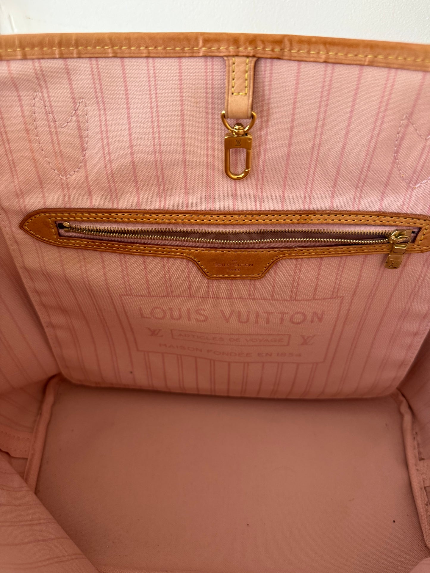 Louis Vuitton Neverfull MM Azur