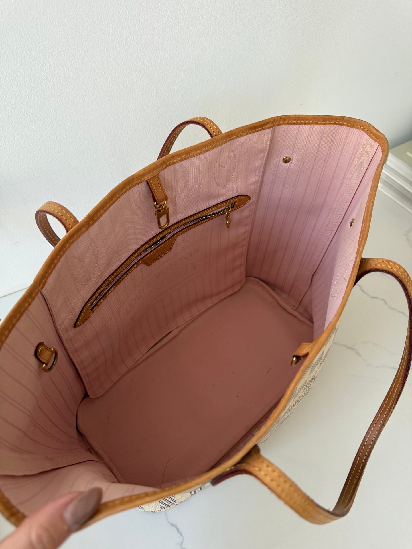 Louis Vuitton Neverfull MM Azur