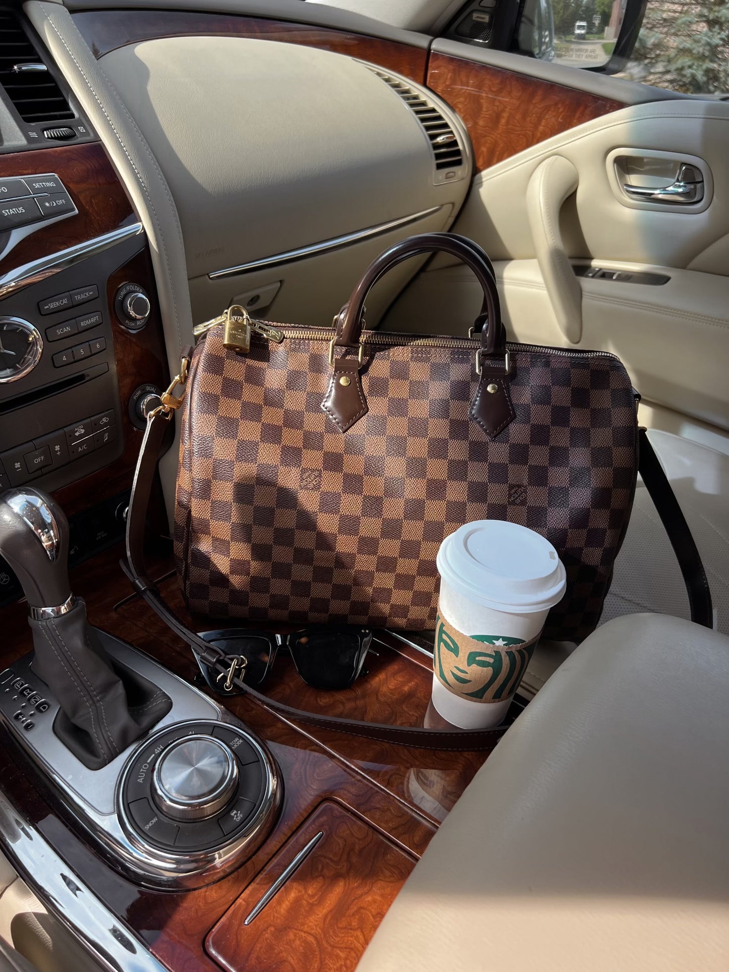 Louis Vuitton Speedy 35 Damier Ebene Bandouliere