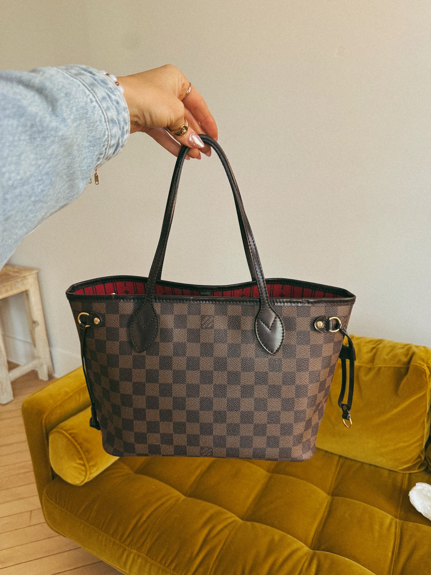 Louis Vuitton Neverfull PM Damier Ebene